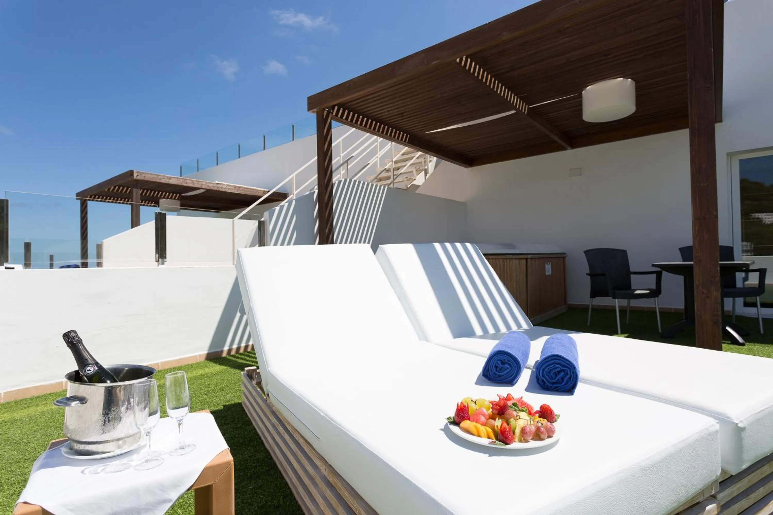 Balcony/Terrace in Palladium Hotel Cala Llonga - Adults Only