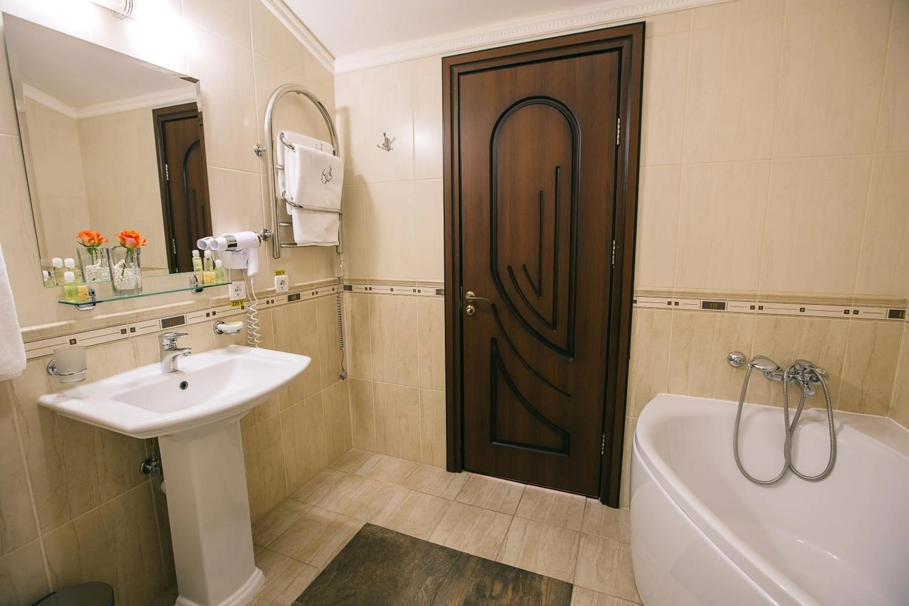 Bathroom in Edem Hotel Lviv