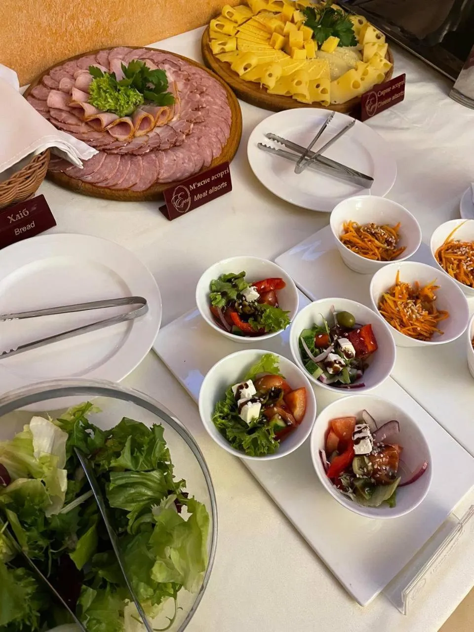 Breakfast in Edem Hotel Lviv