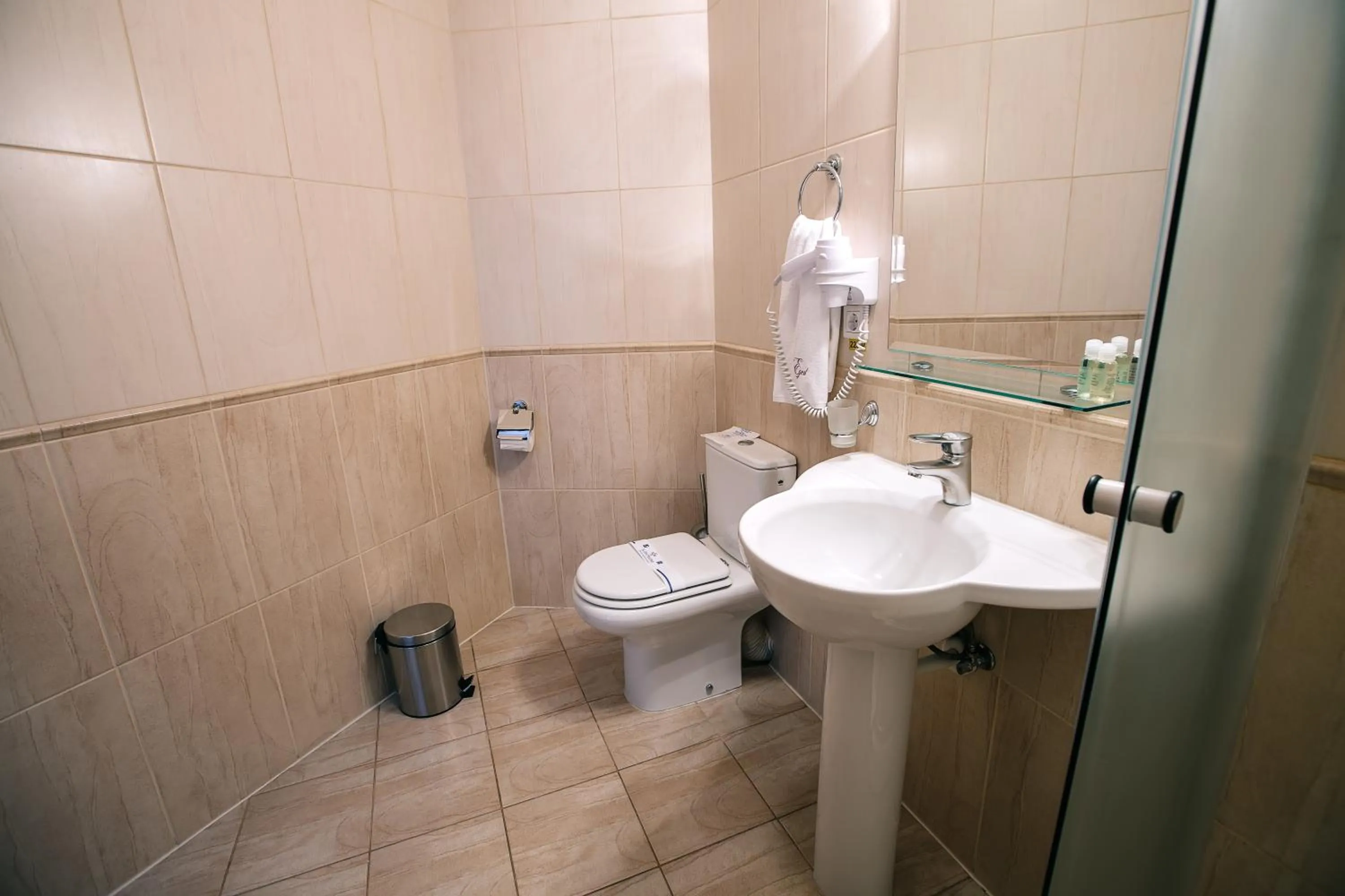 Bathroom in Edem Hotel Lviv