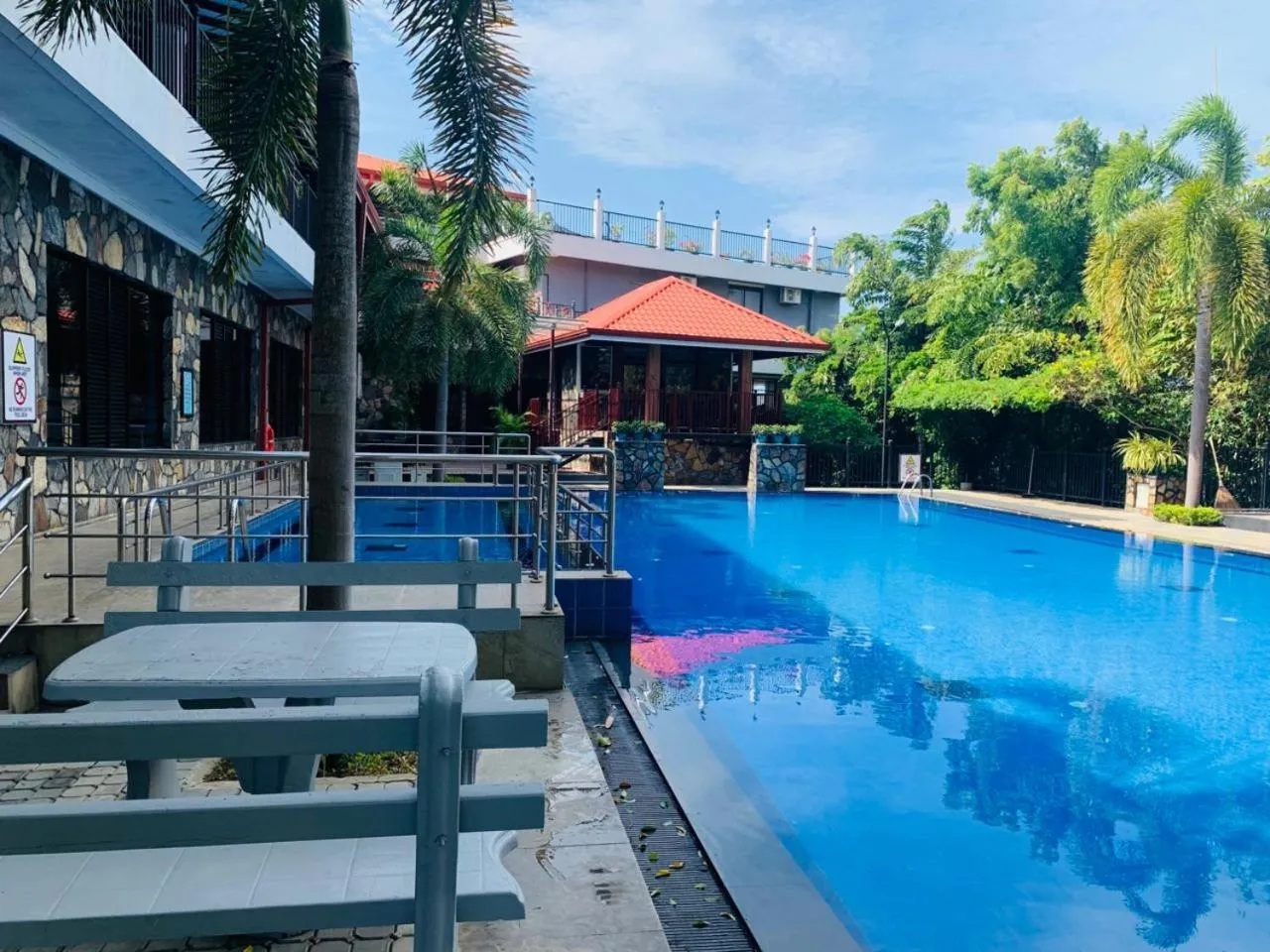 Pool view in Centauria Wild Resort