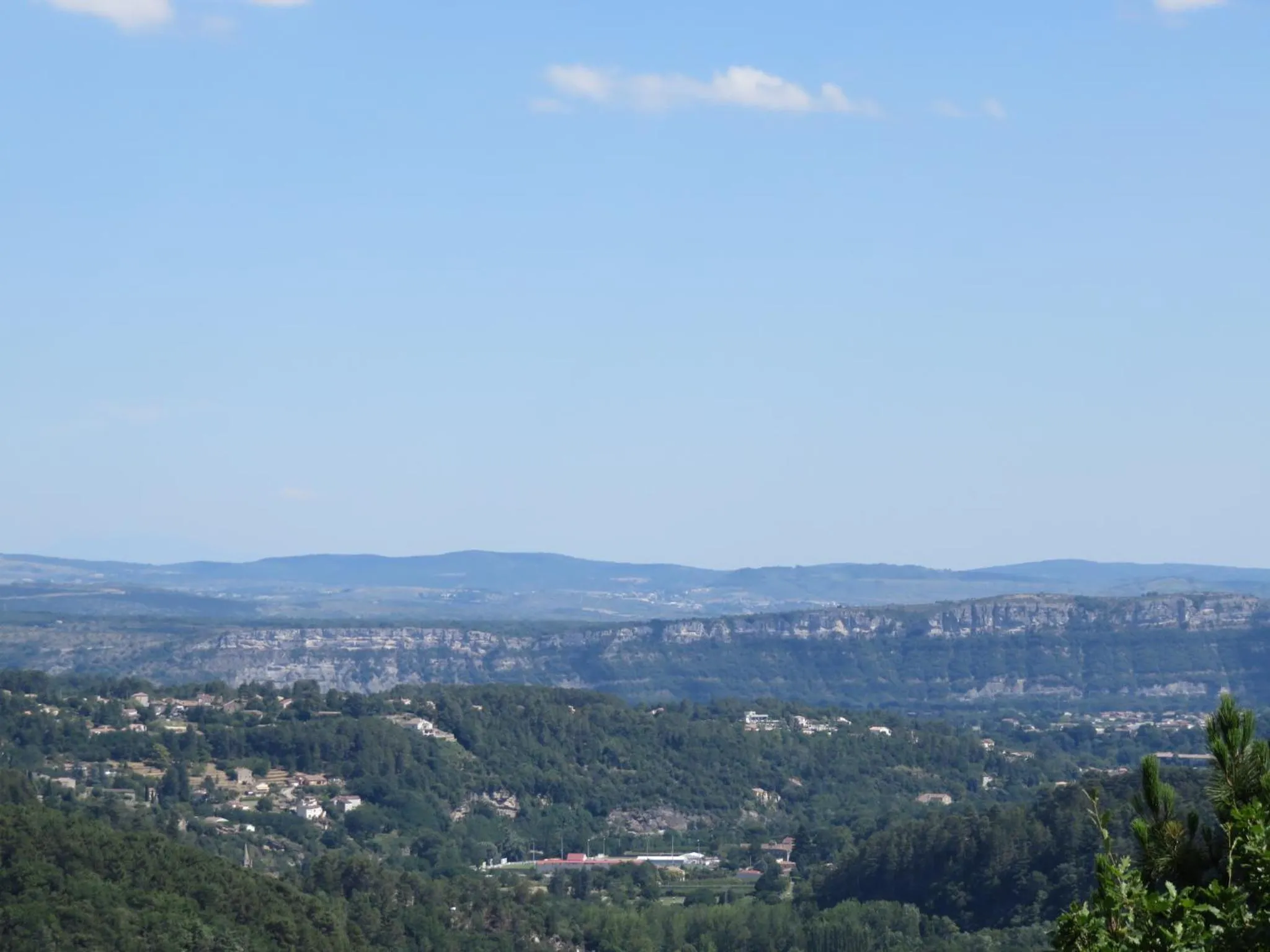 Mountain view in Les Clos De La Vigne
