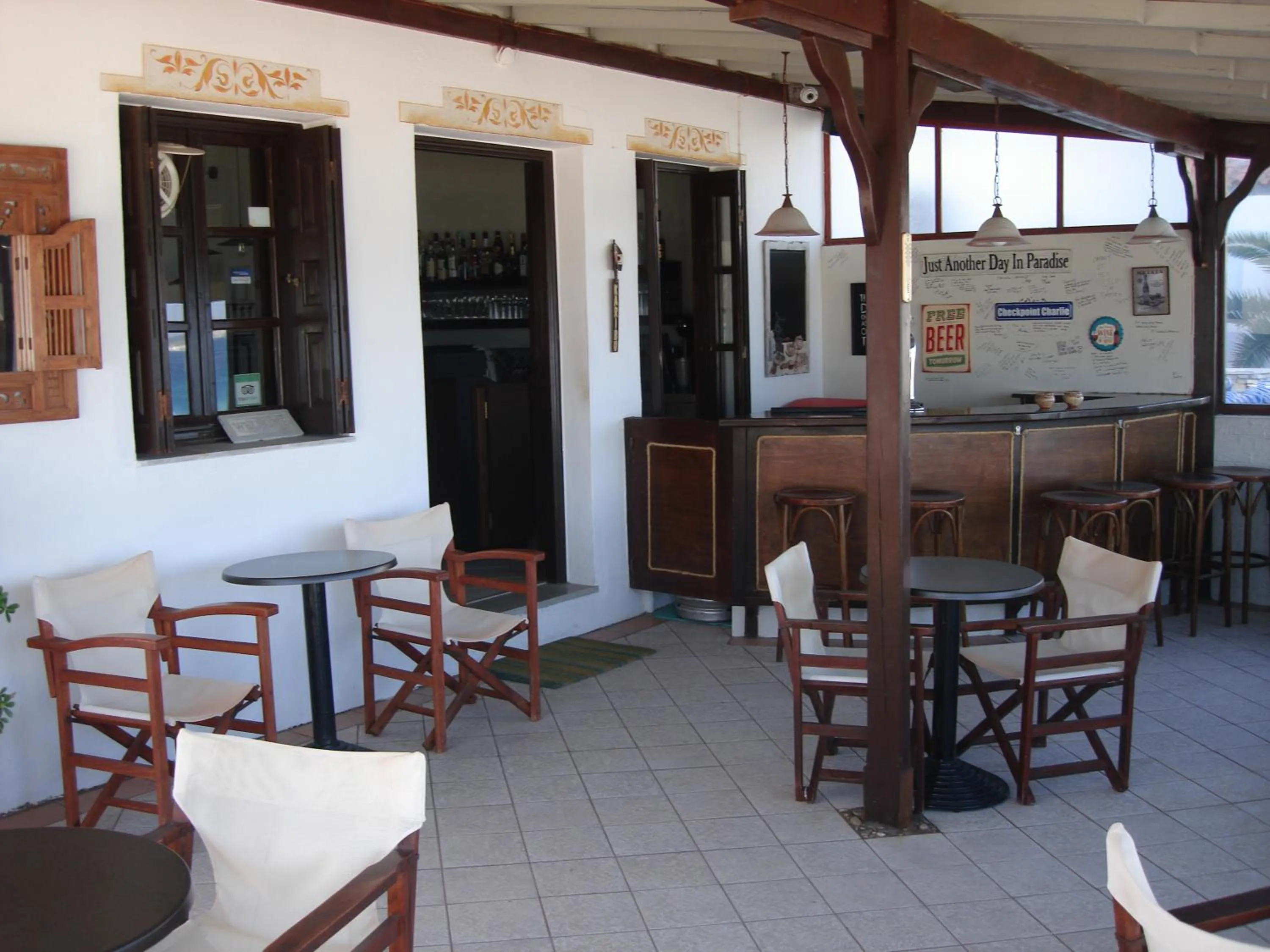 Balcony/Terrace in Long Beach Kokkari Samos