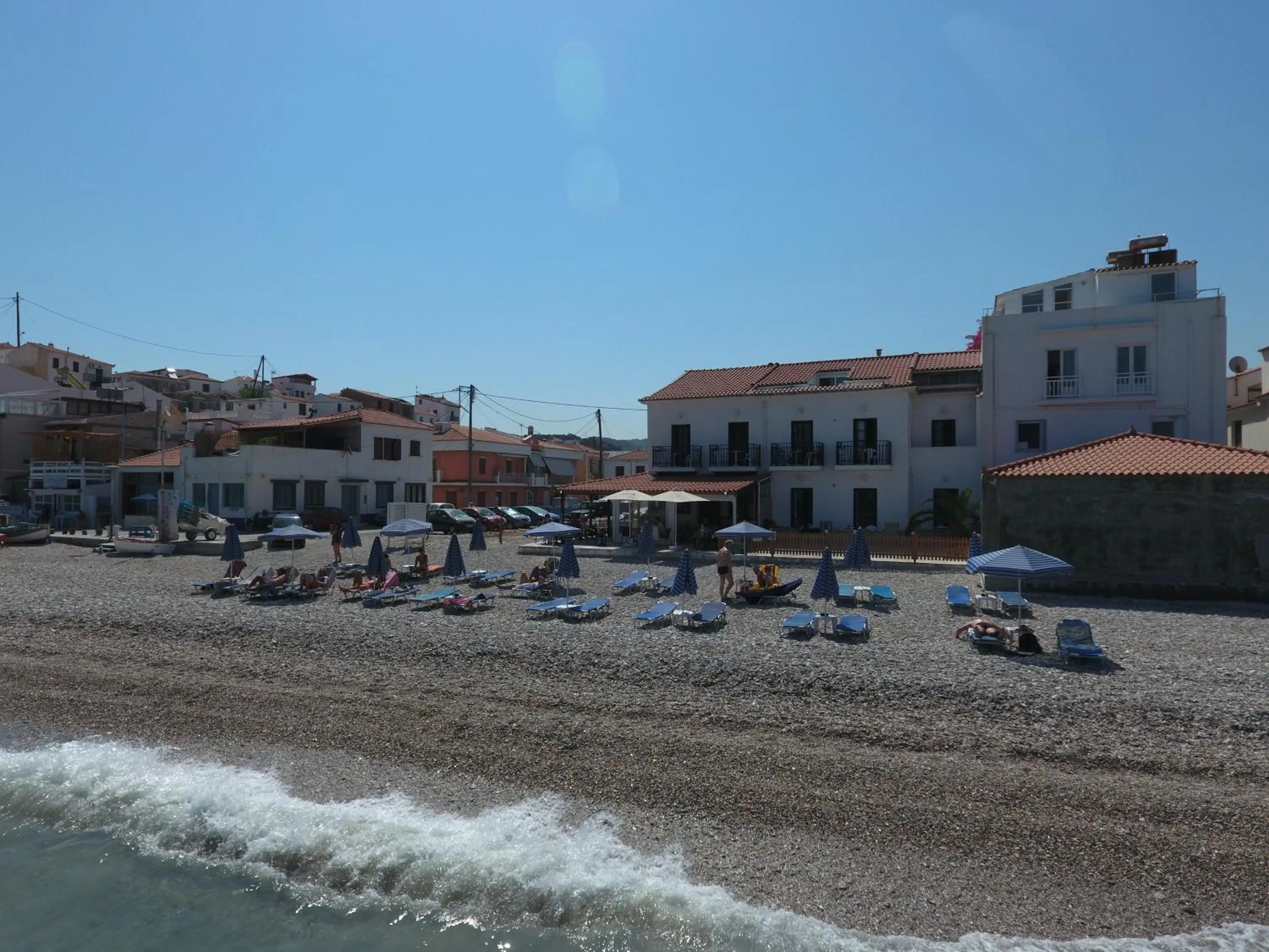 Sea view in Long Beach Kokkari Samos