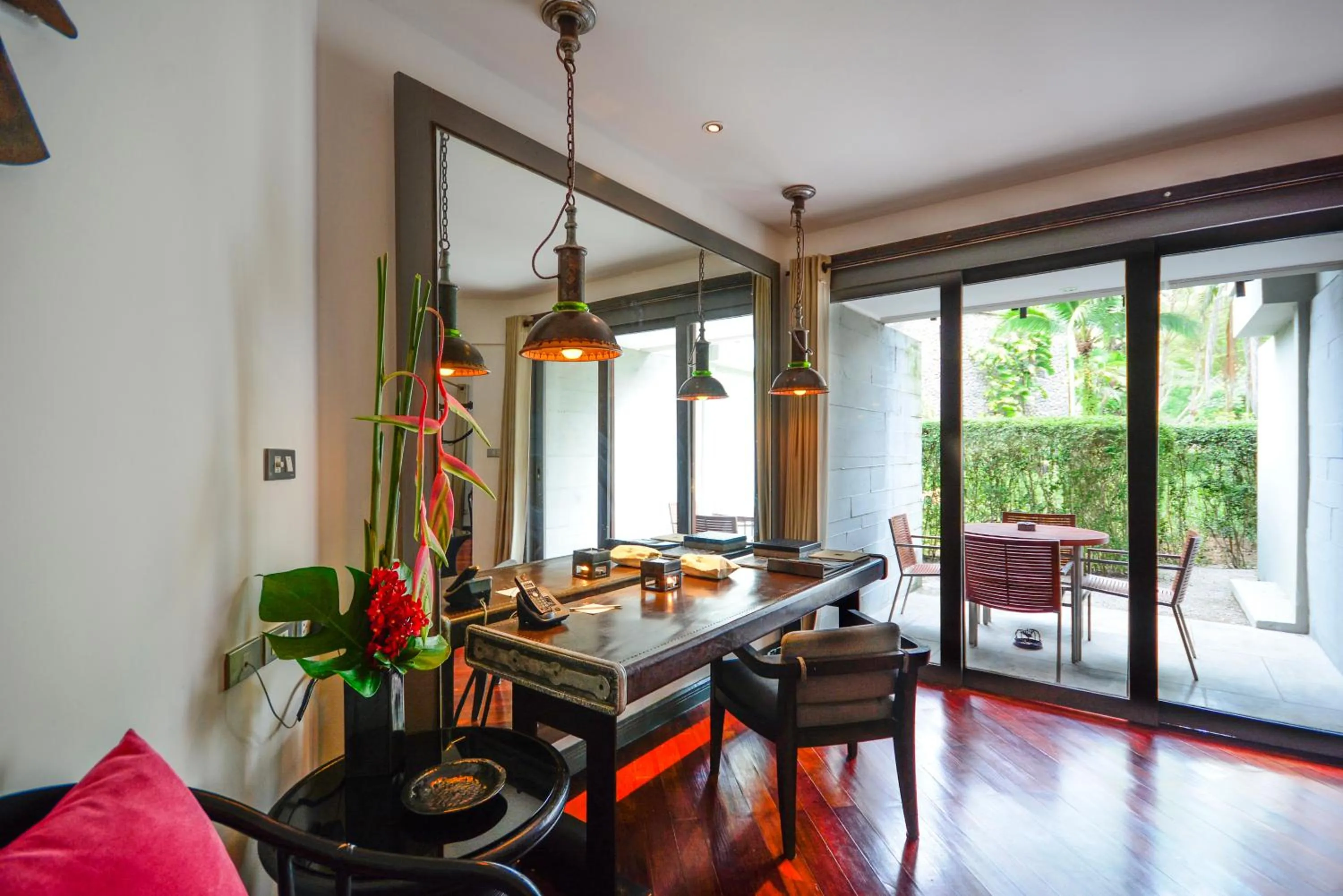 Seating area in The Slate, Phuket