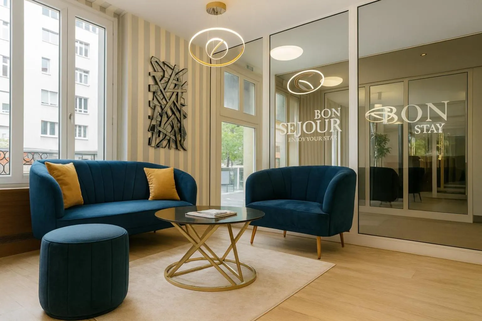 Living room in Hotel Arc Paris Porte d'Orléans