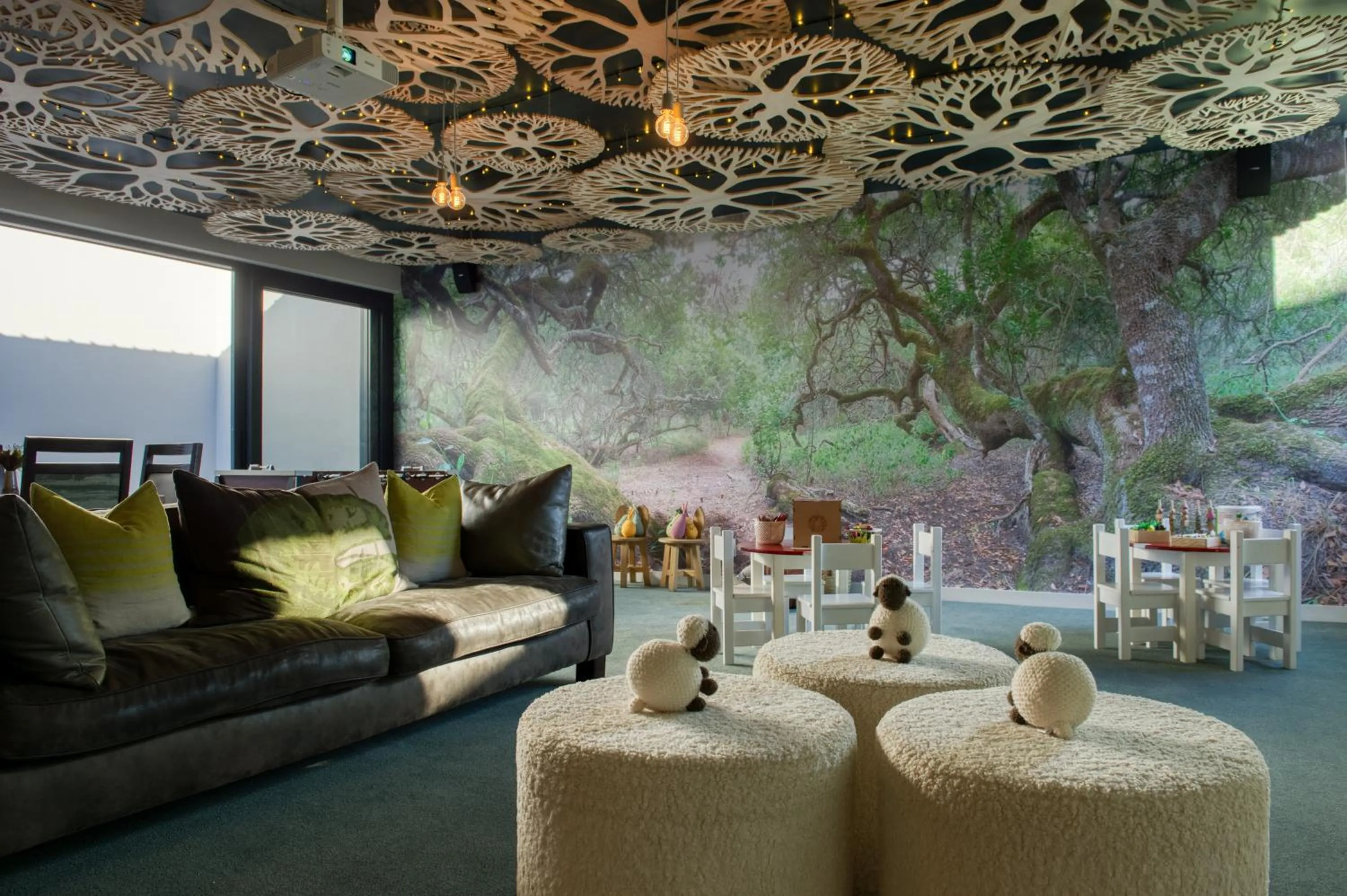 children in Grootbos Private Nature Reserve