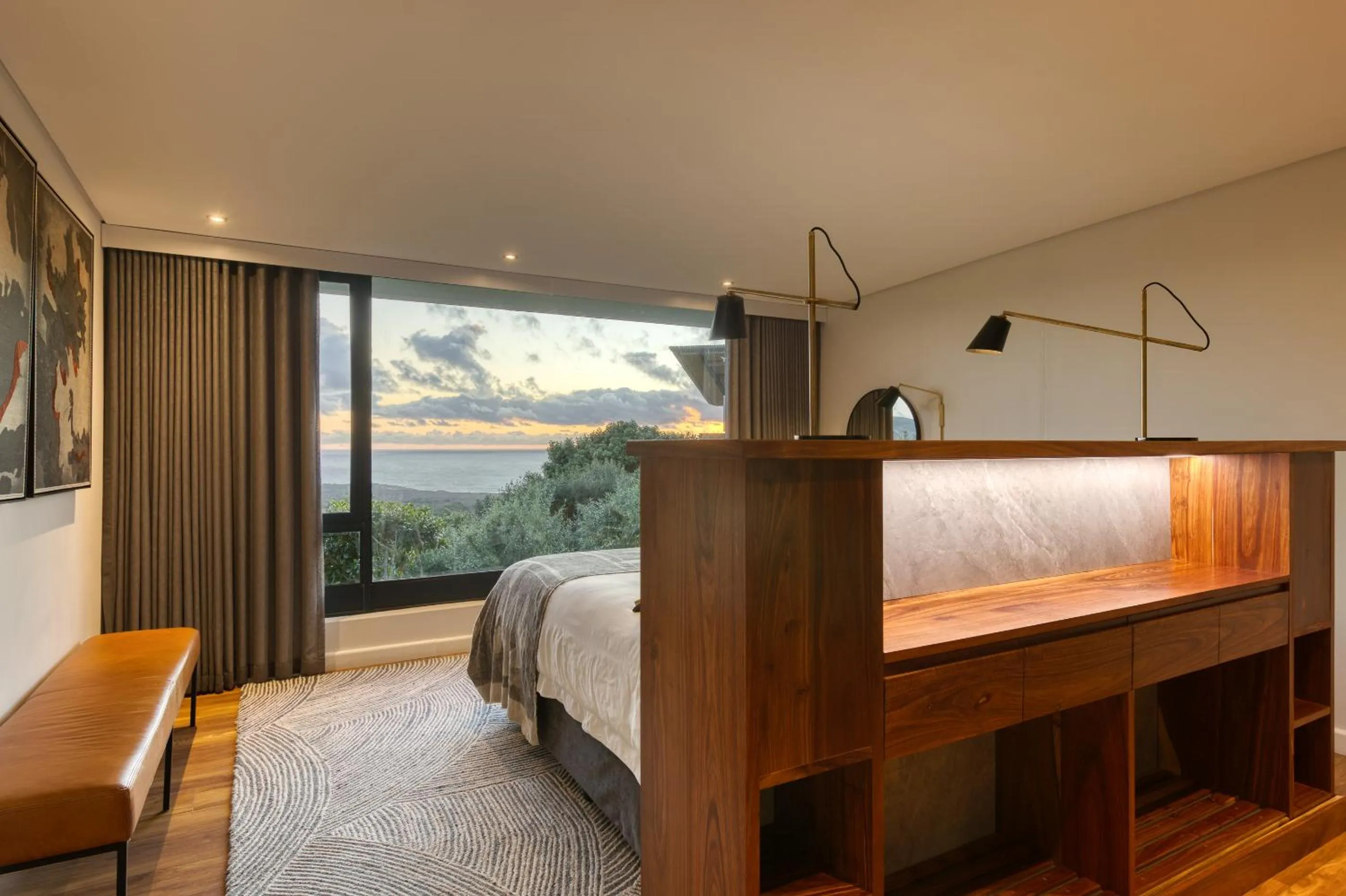 Bed in Grootbos Private Nature Reserve