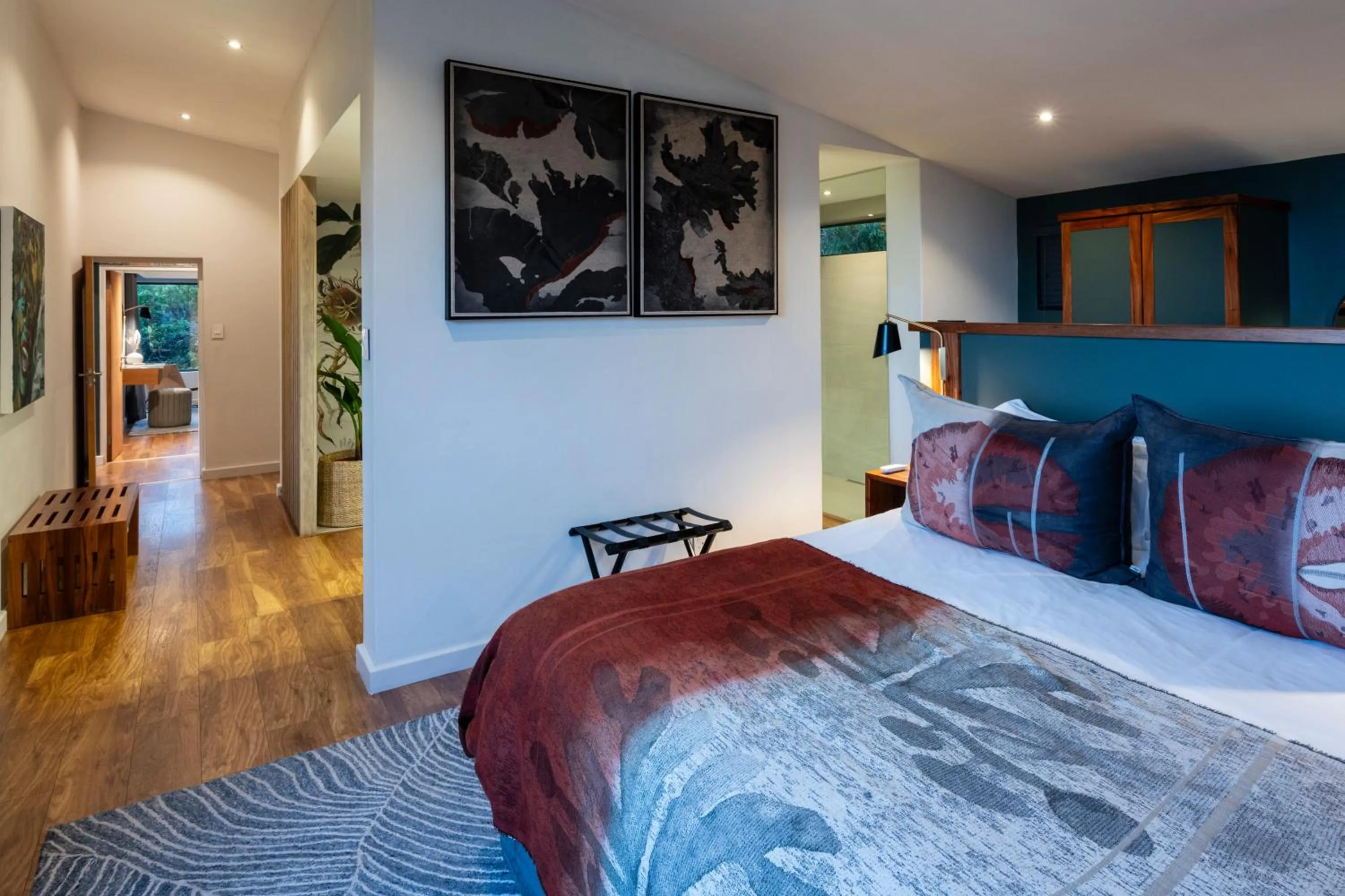 Bed in Grootbos Private Nature Reserve