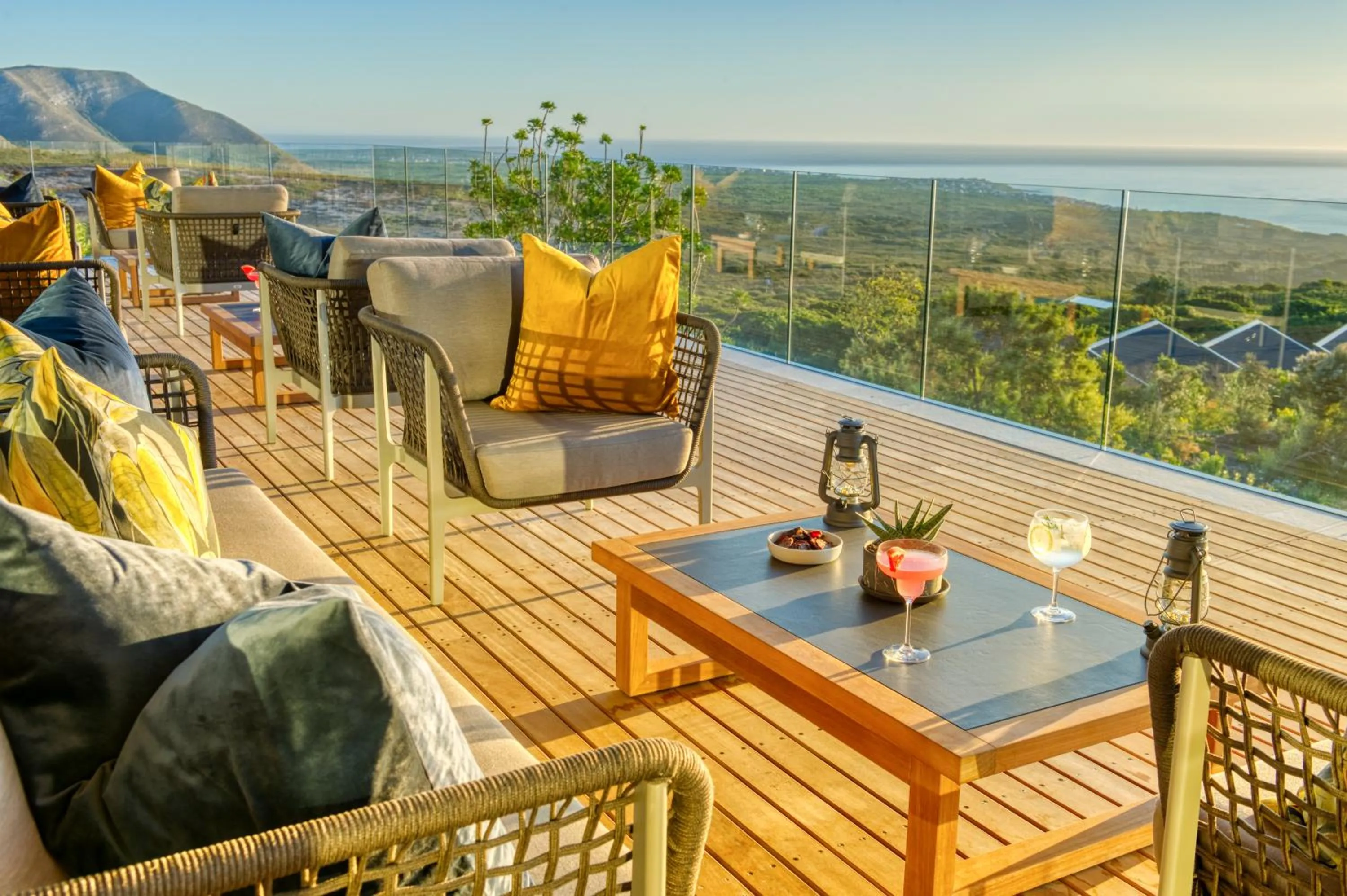 Patio in Grootbos Private Nature Reserve