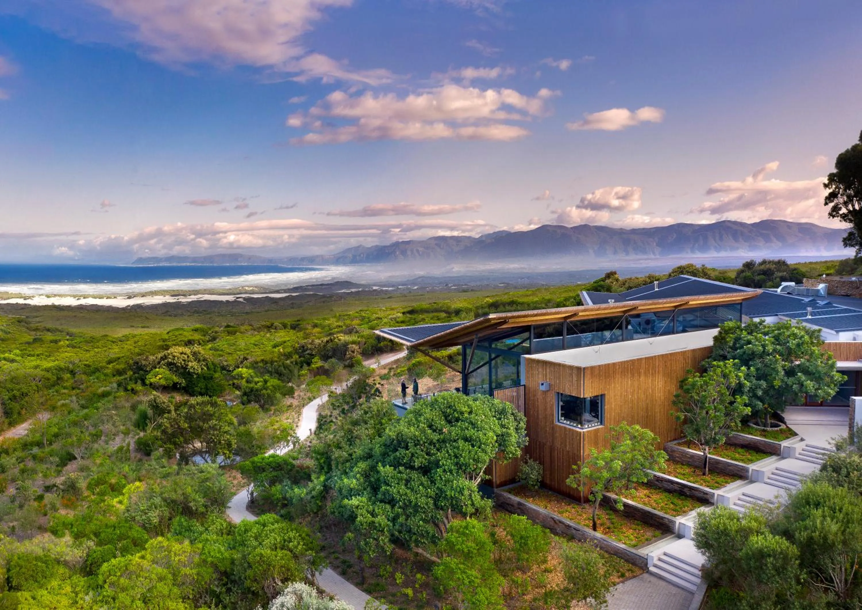 Property building in Grootbos Private Nature Reserve