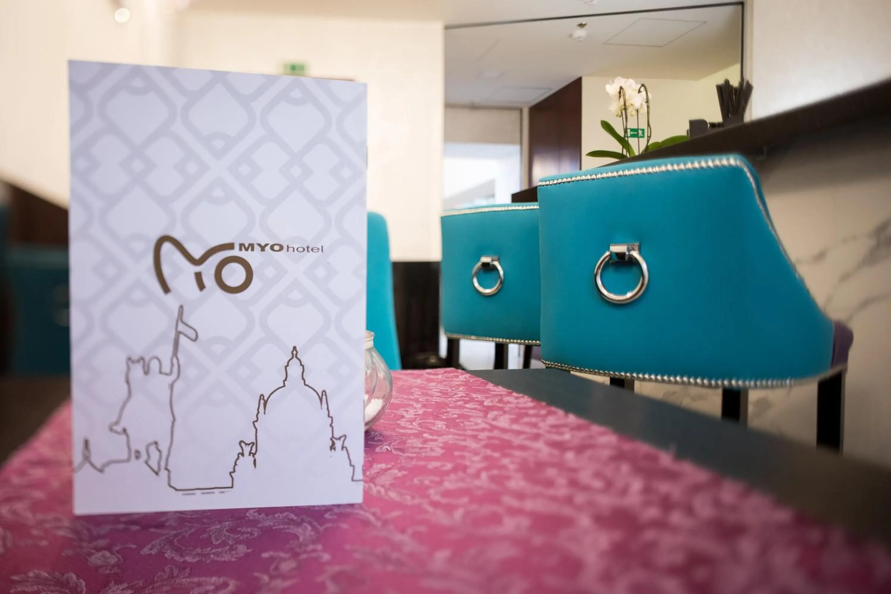 Lounge or bar in Myo Hotel Wenceslas