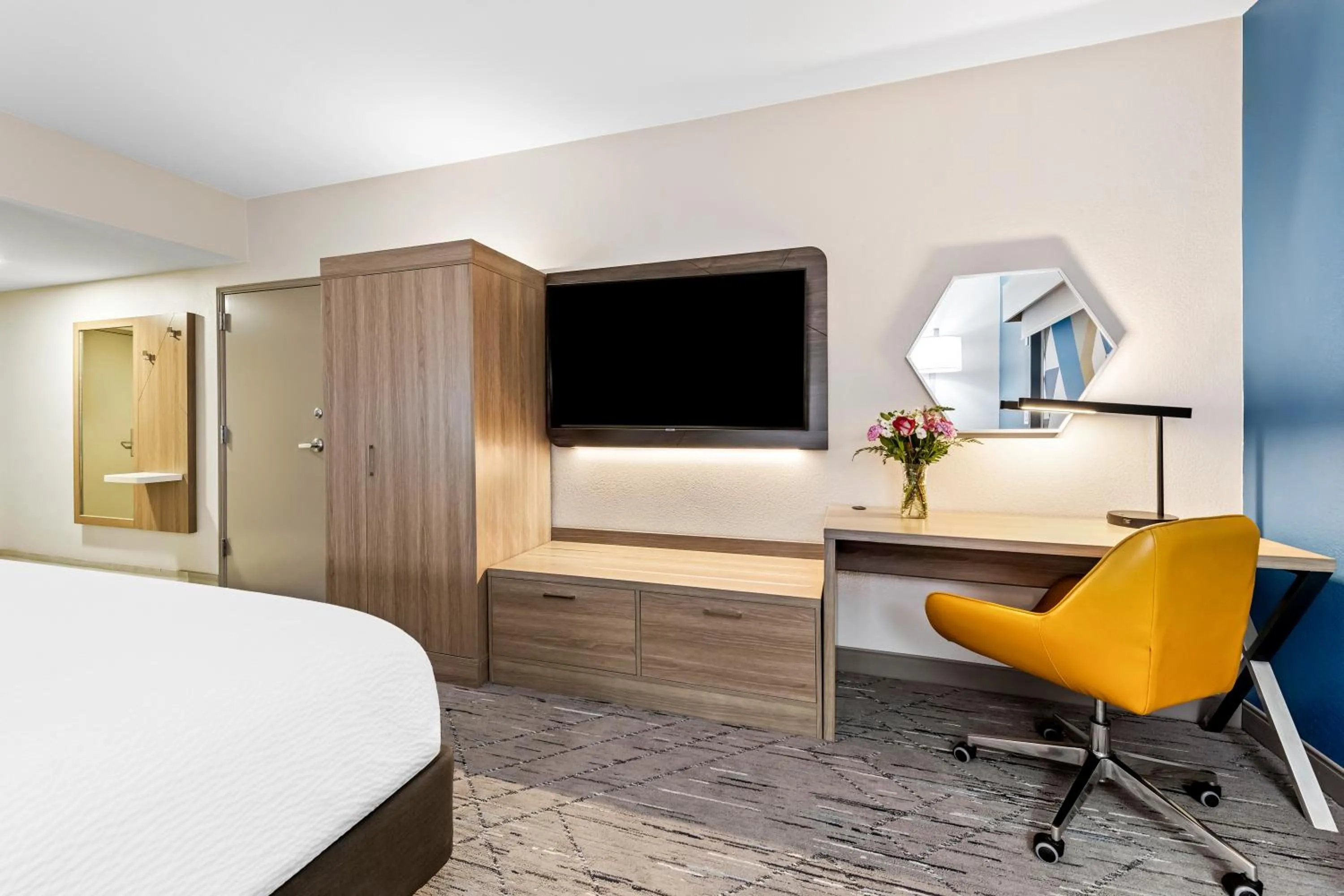 TV and multimedia, Bed in Holiday Inn Express & Suites Sylva / Dillsboro by IHG