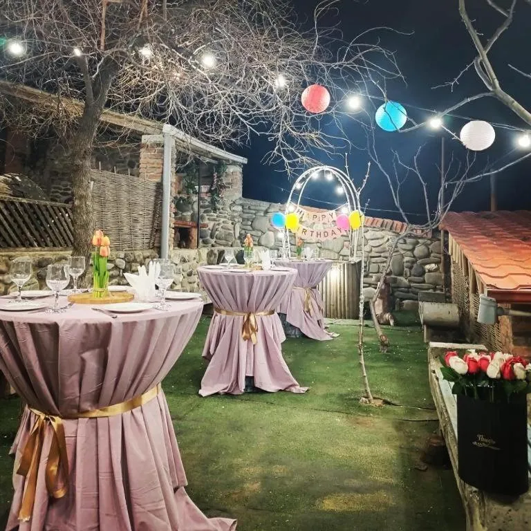 Patio in Safari House Tbilisi Wine & Family Hotel