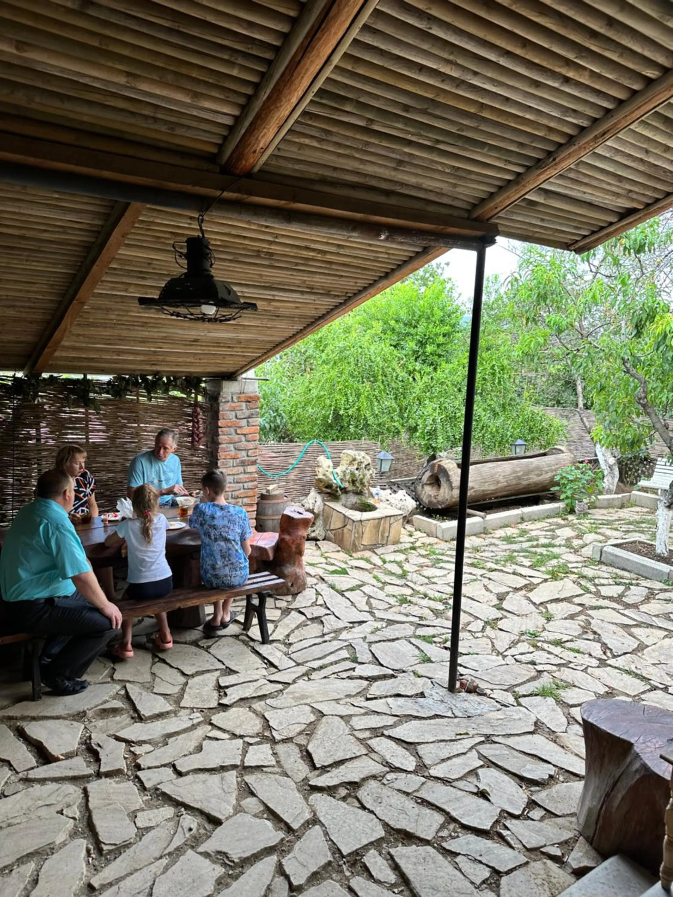 Patio in Safari House Tbilisi Wine & Family Hotel