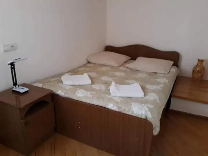 Bed in Safari House Tbilisi Wine & Family Hotel