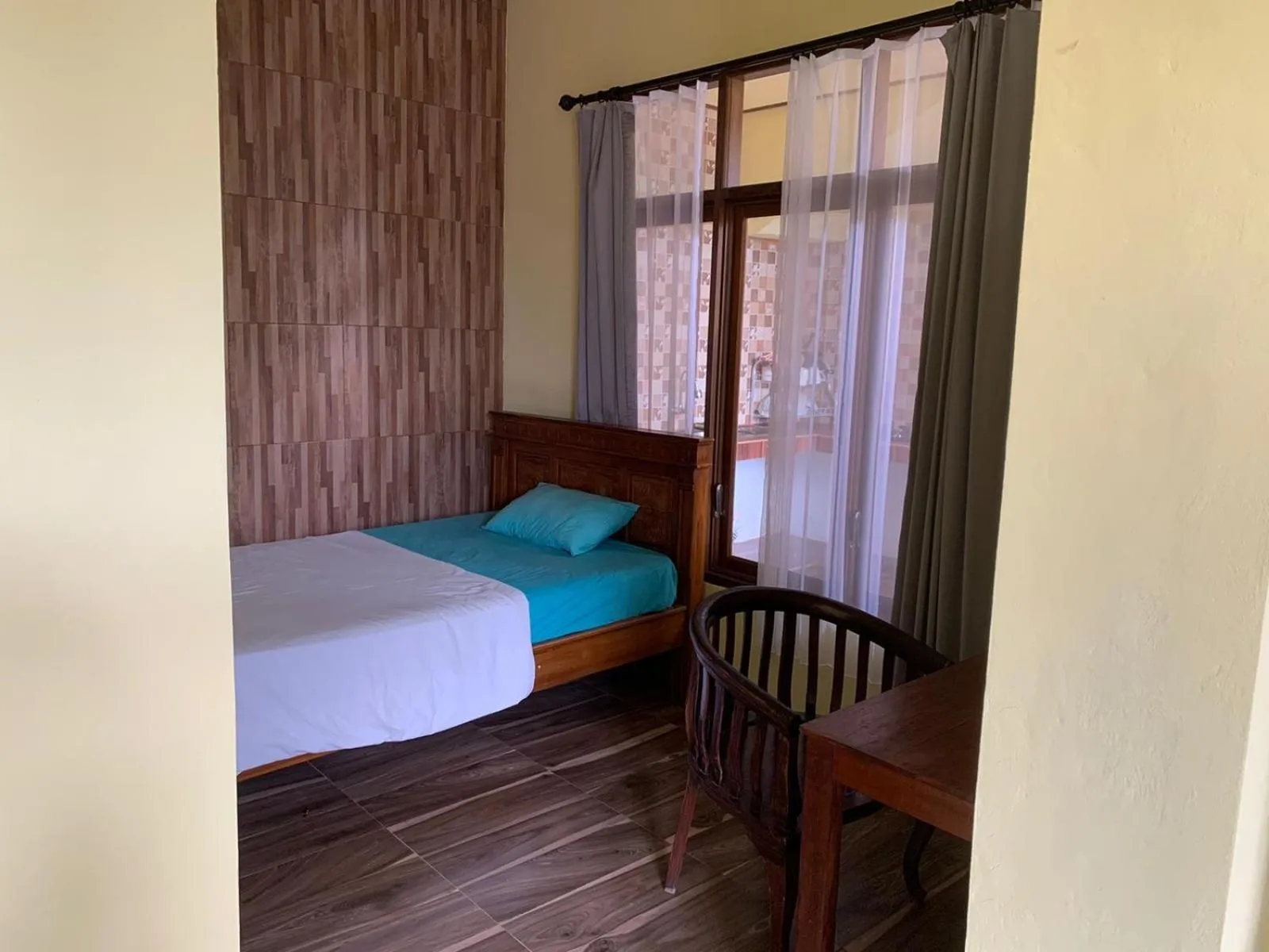 Bed in Baligen Bungalow