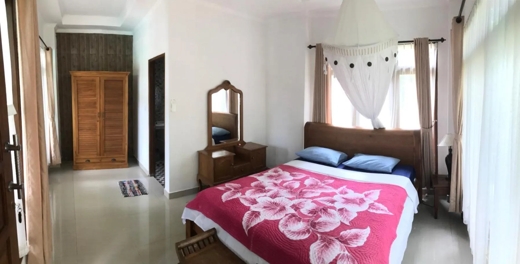 Bed in Baligen Bungalow