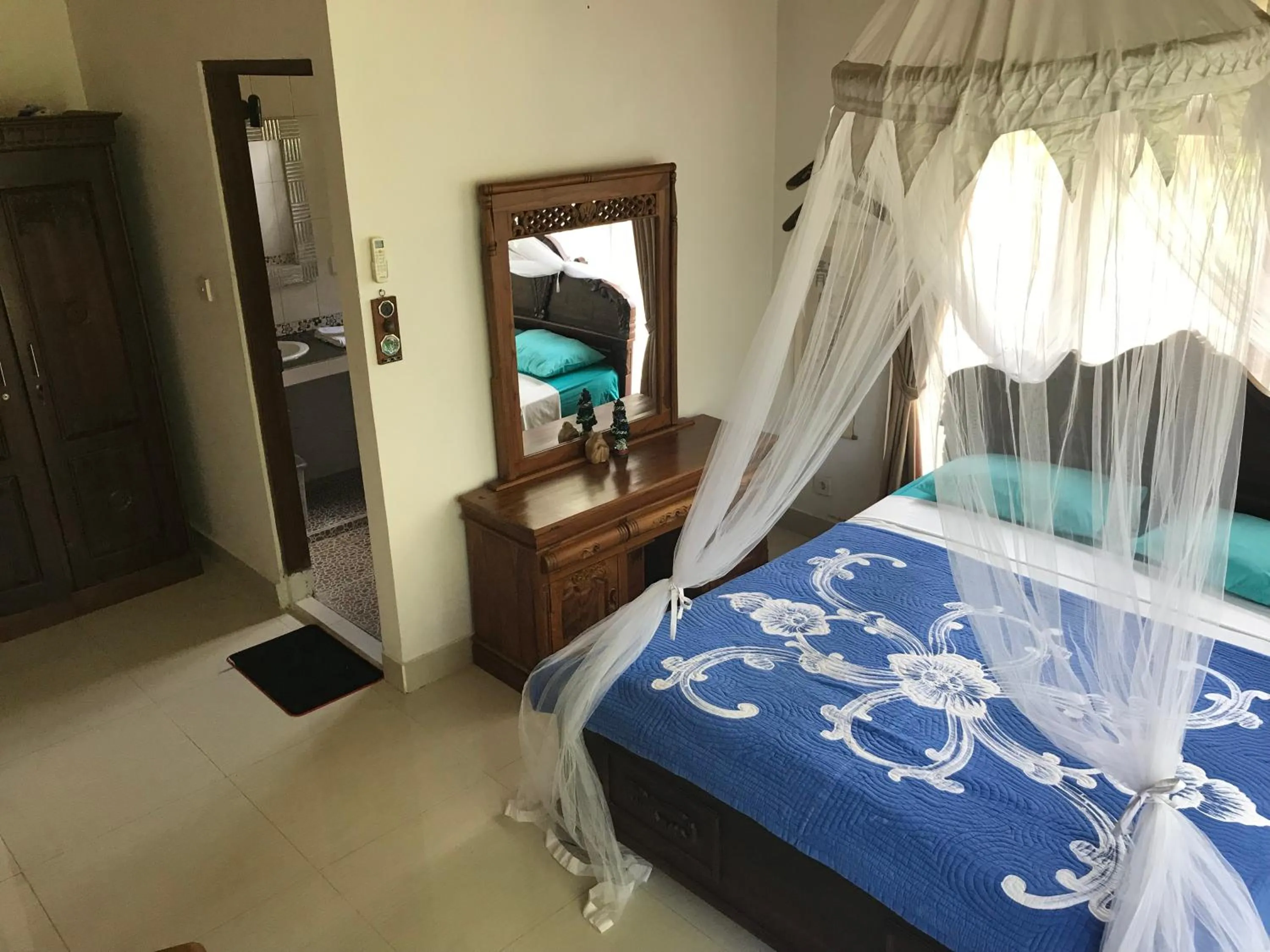 Bed in Baligen Bungalow