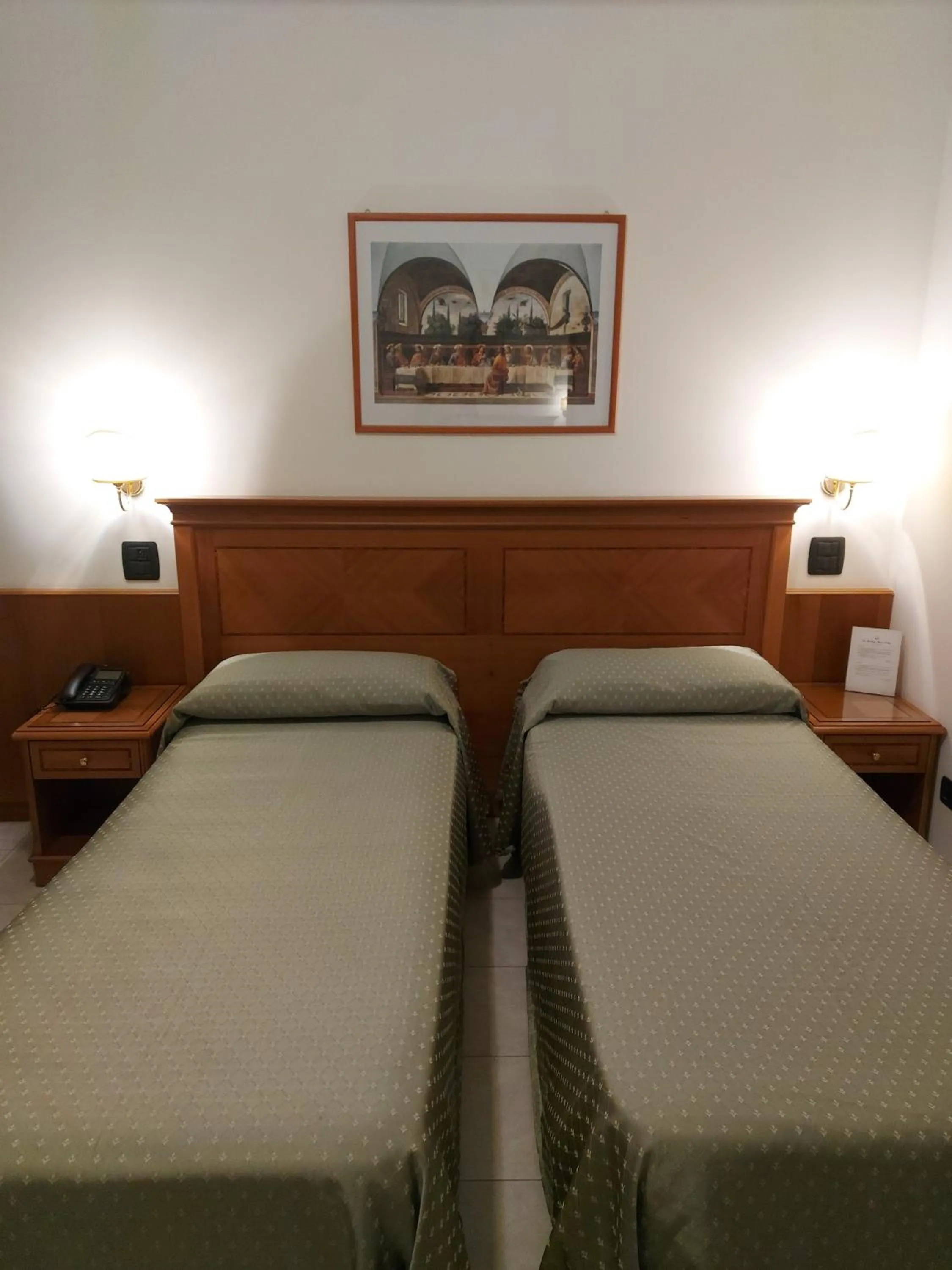 Bed in Grand Hotel Victoria