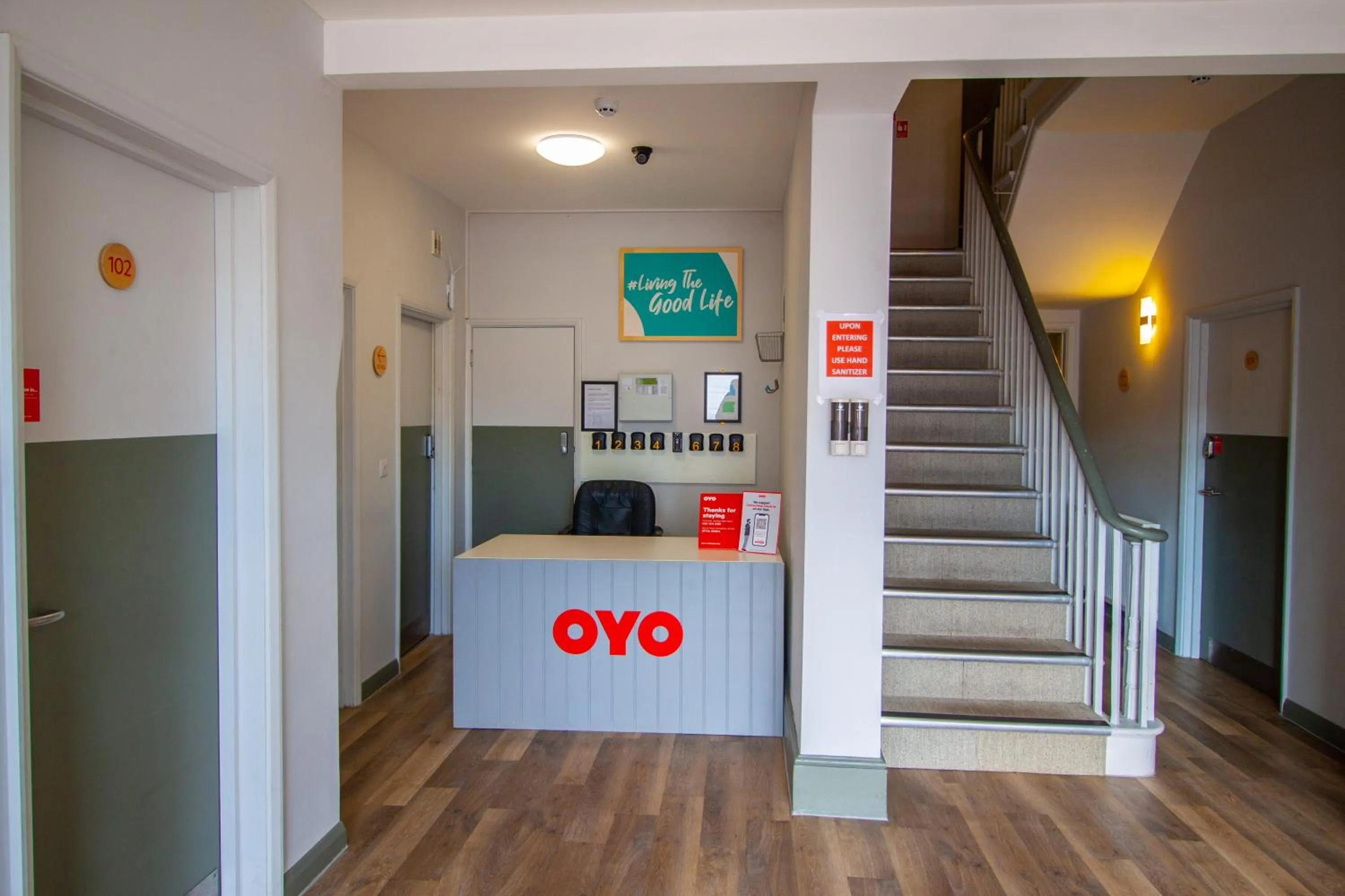 Lobby or reception in OYO Studiotel Great Yarmouth - Modern Hotel Apartments
