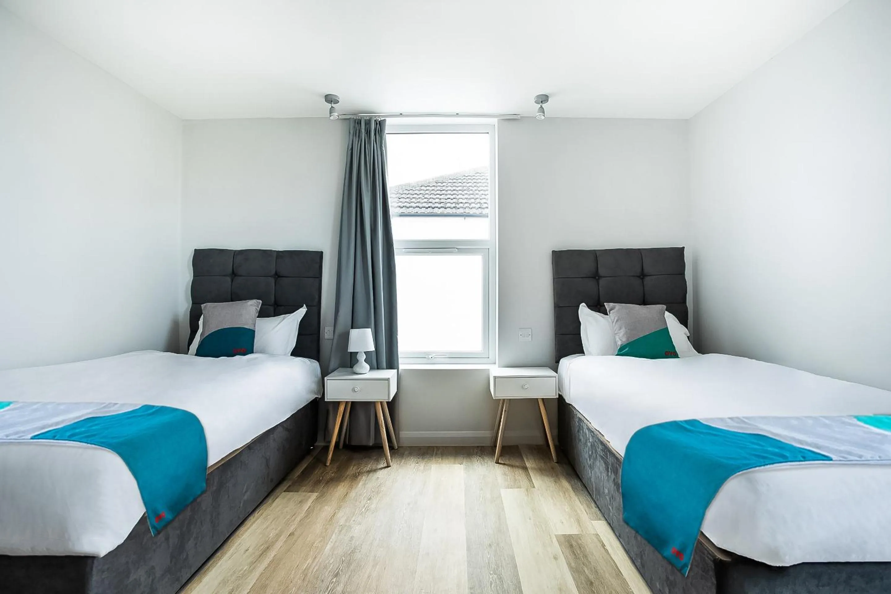 Bedroom, Bed in OYO Studiotel Great Yarmouth - Modern Hotel Apartments