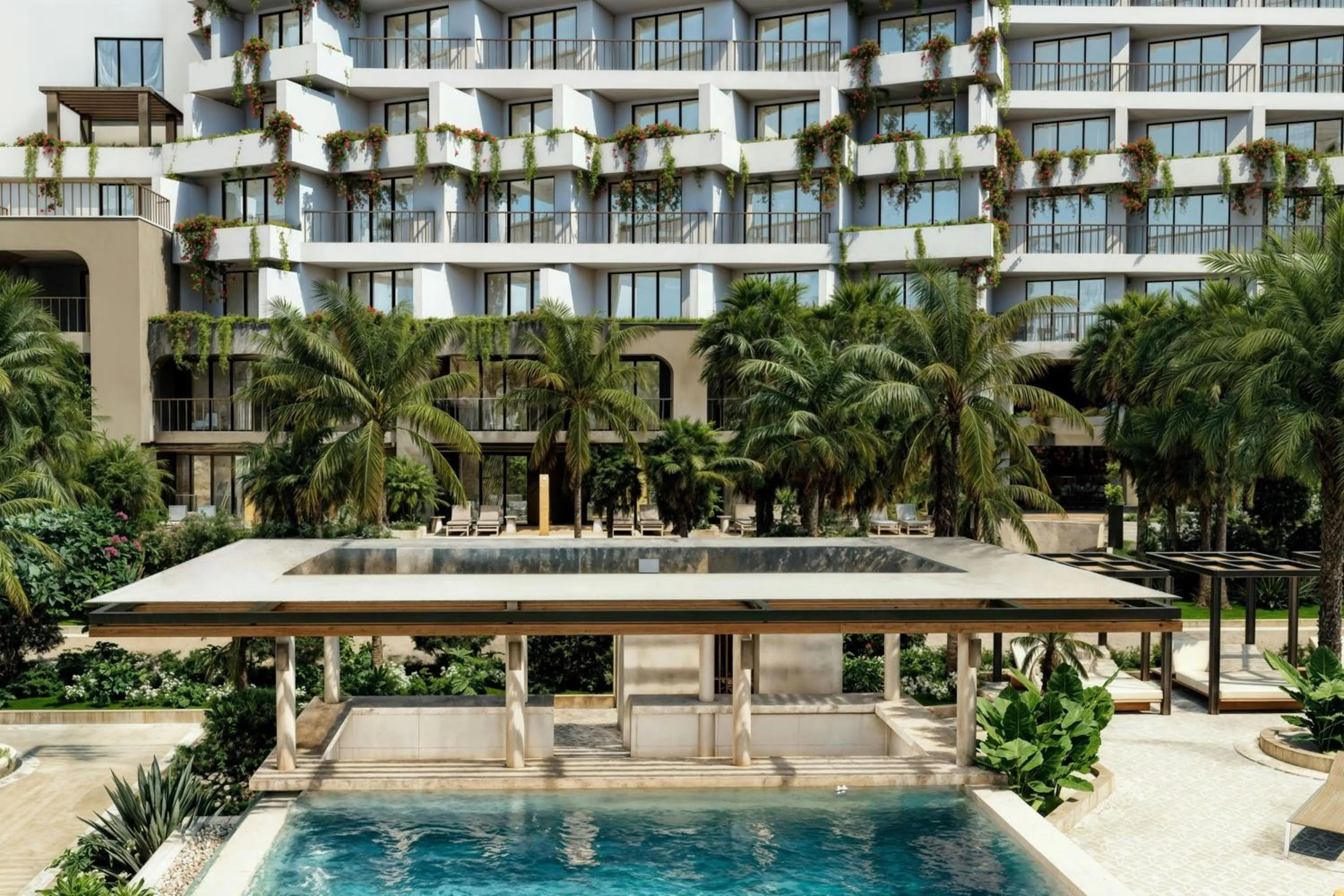 Swimming pool in Marriott Puerto Vallarta Resort & Spa