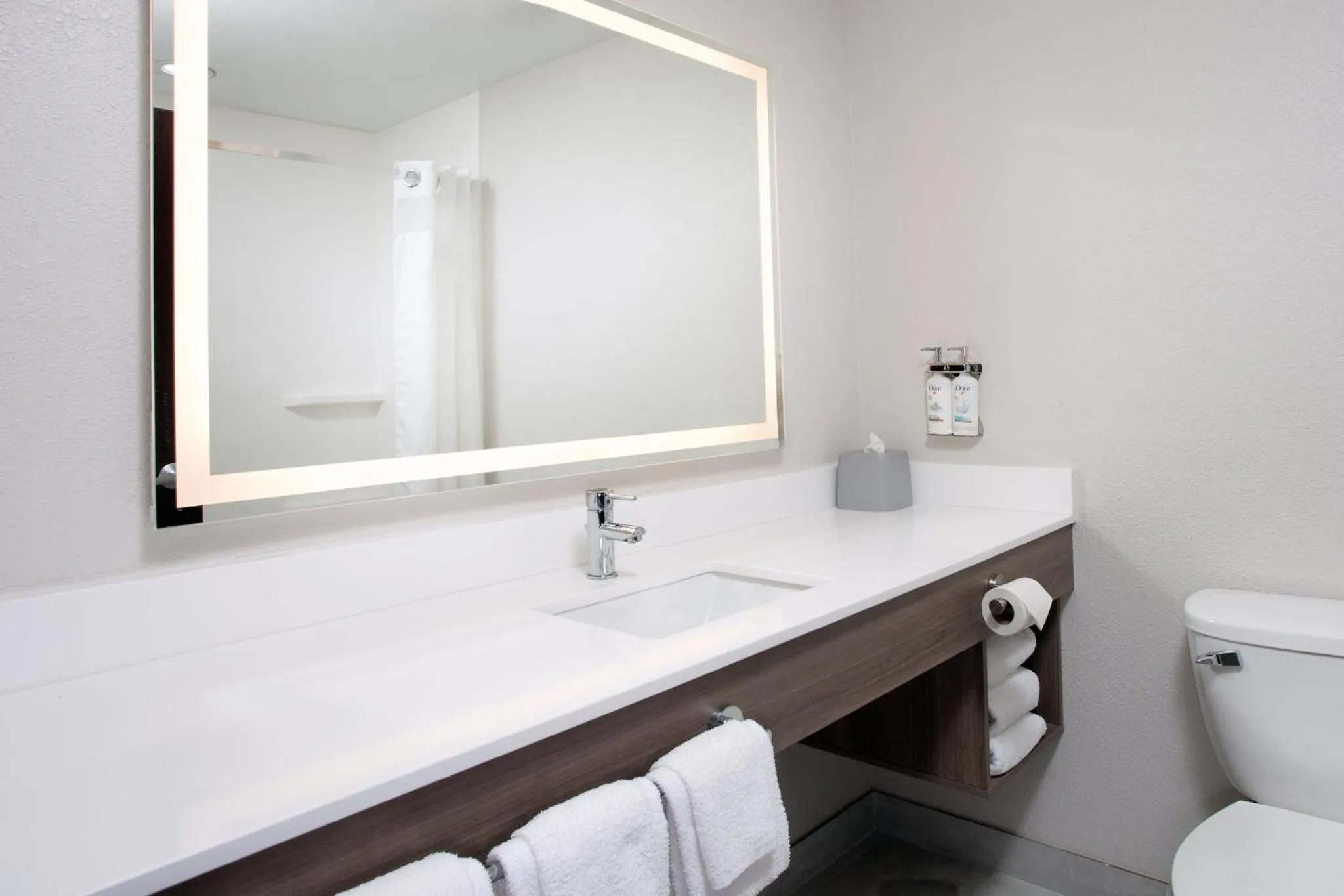 Bathroom in Holiday Inn Express Pekin - Peoria Area by IHG