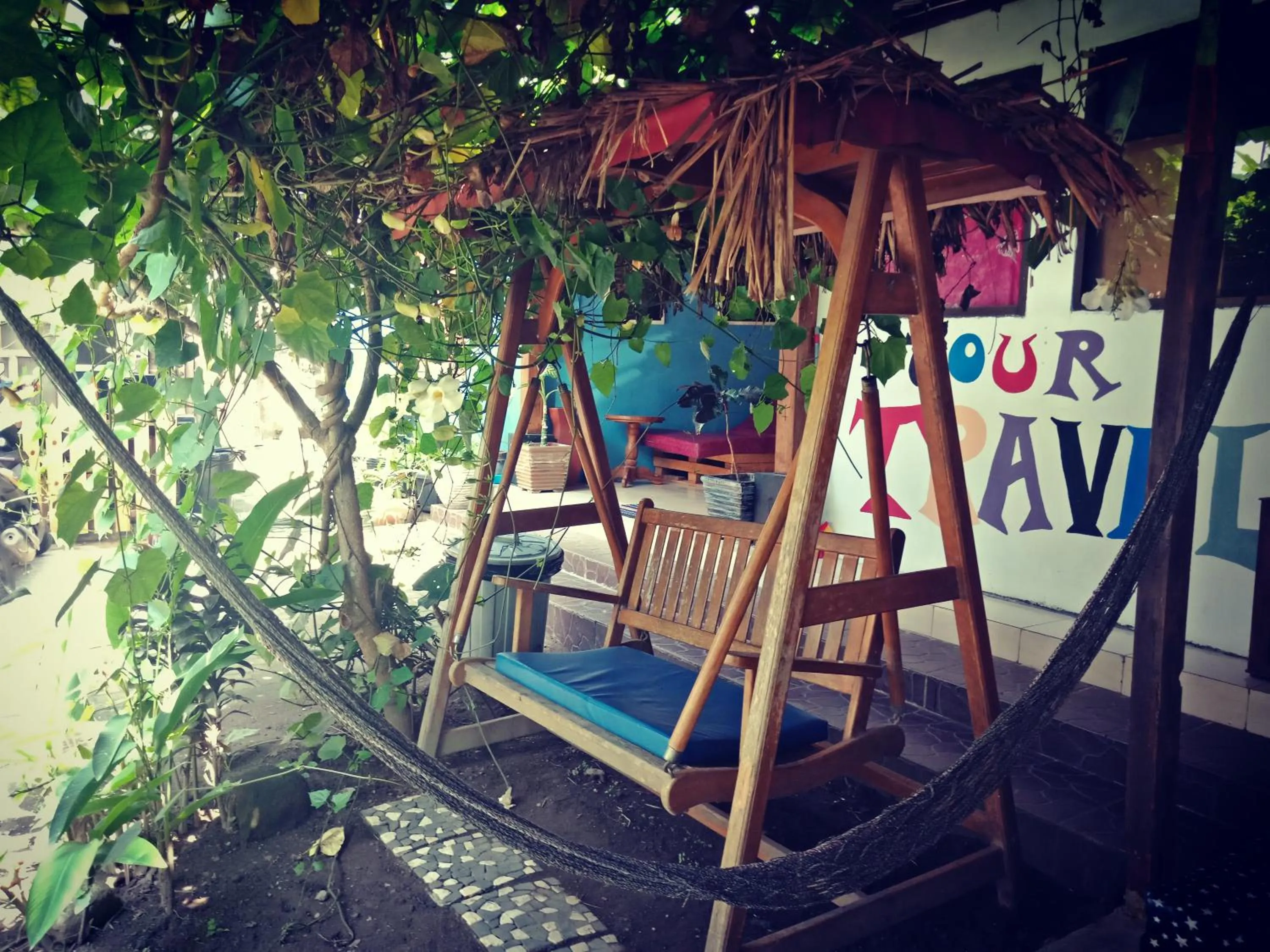 Balcony/Terrace in Arjuna Garden Homestay