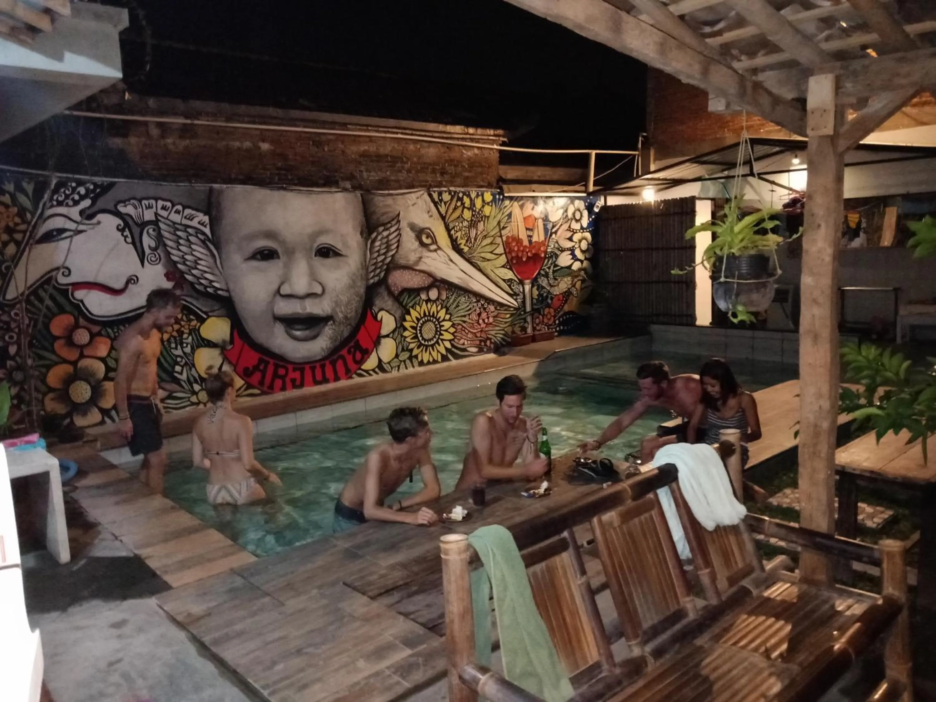 older children in Arjuna Garden Homestay