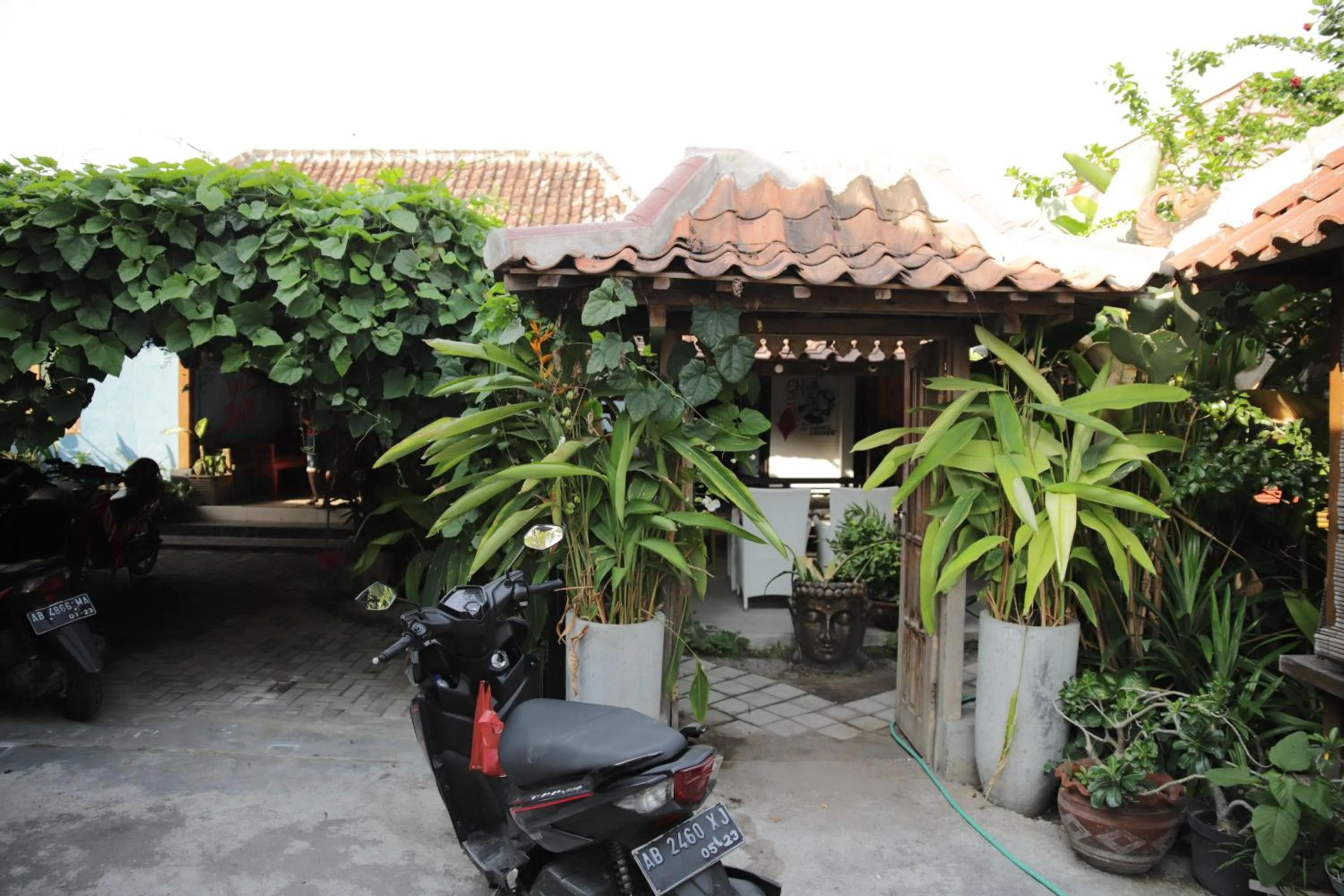 Patio in Arjuna Garden Homestay