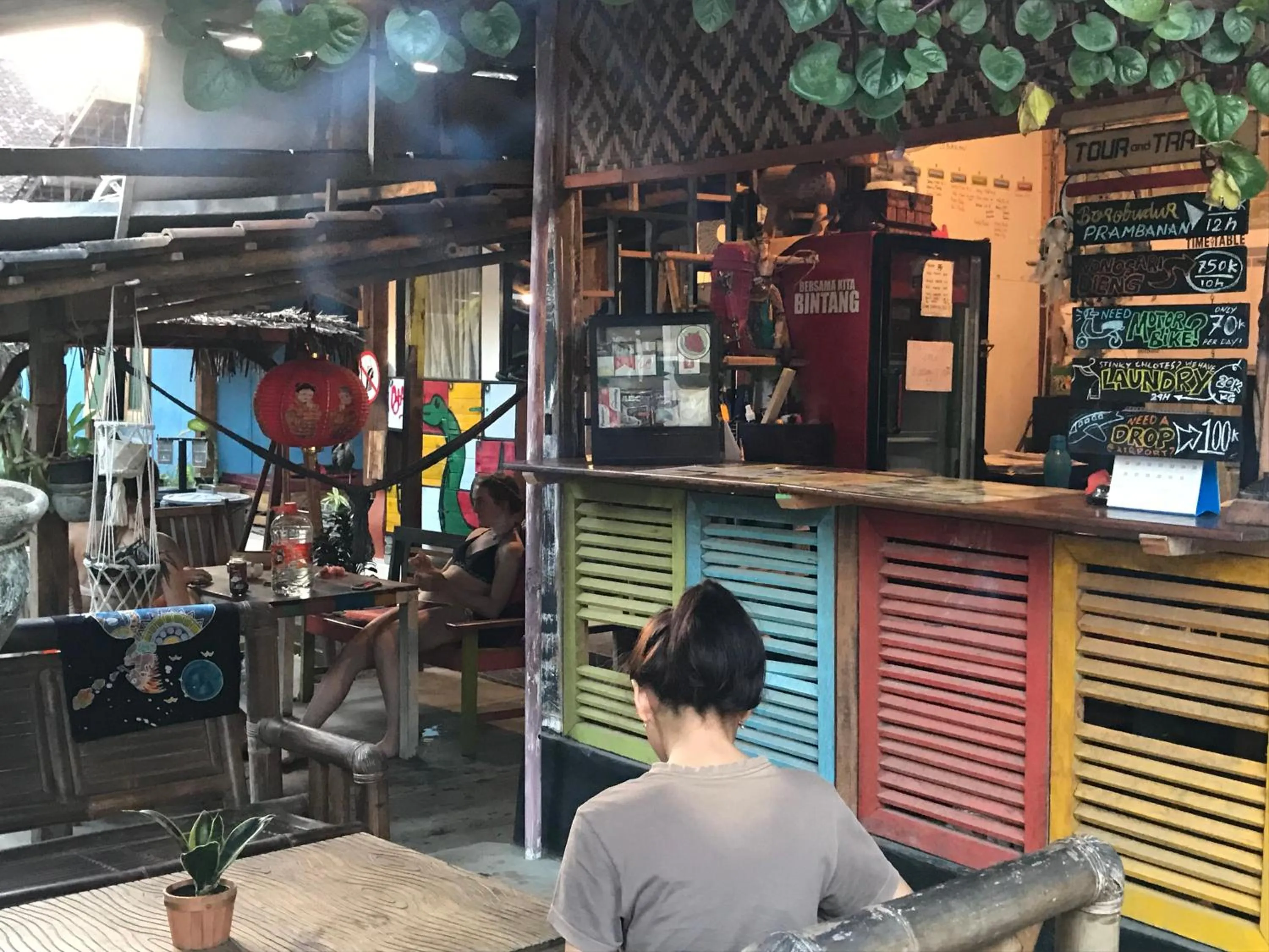 Lobby or reception in Arjuna Garden Homestay