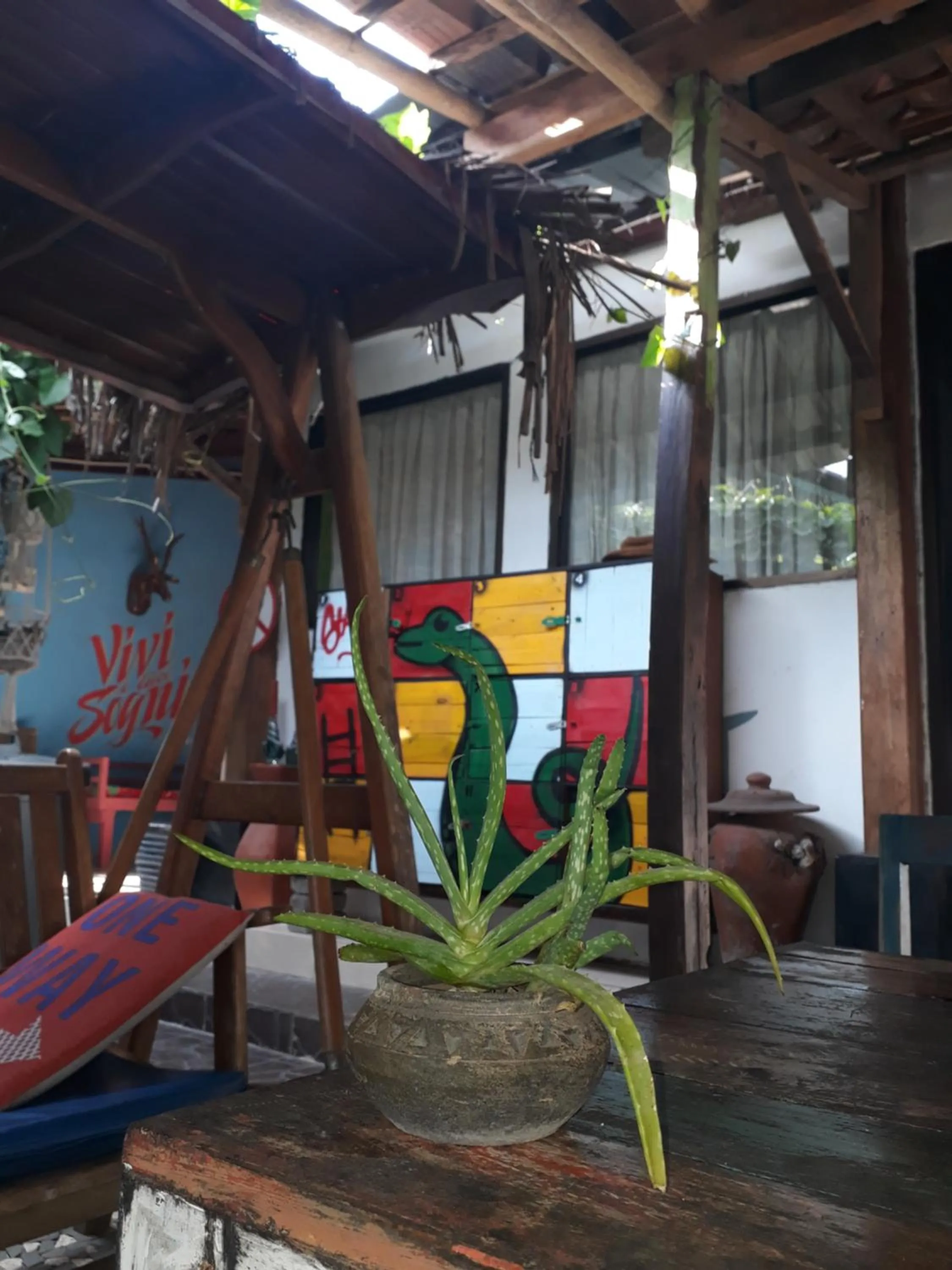 Balcony/Terrace in Arjuna Garden Homestay