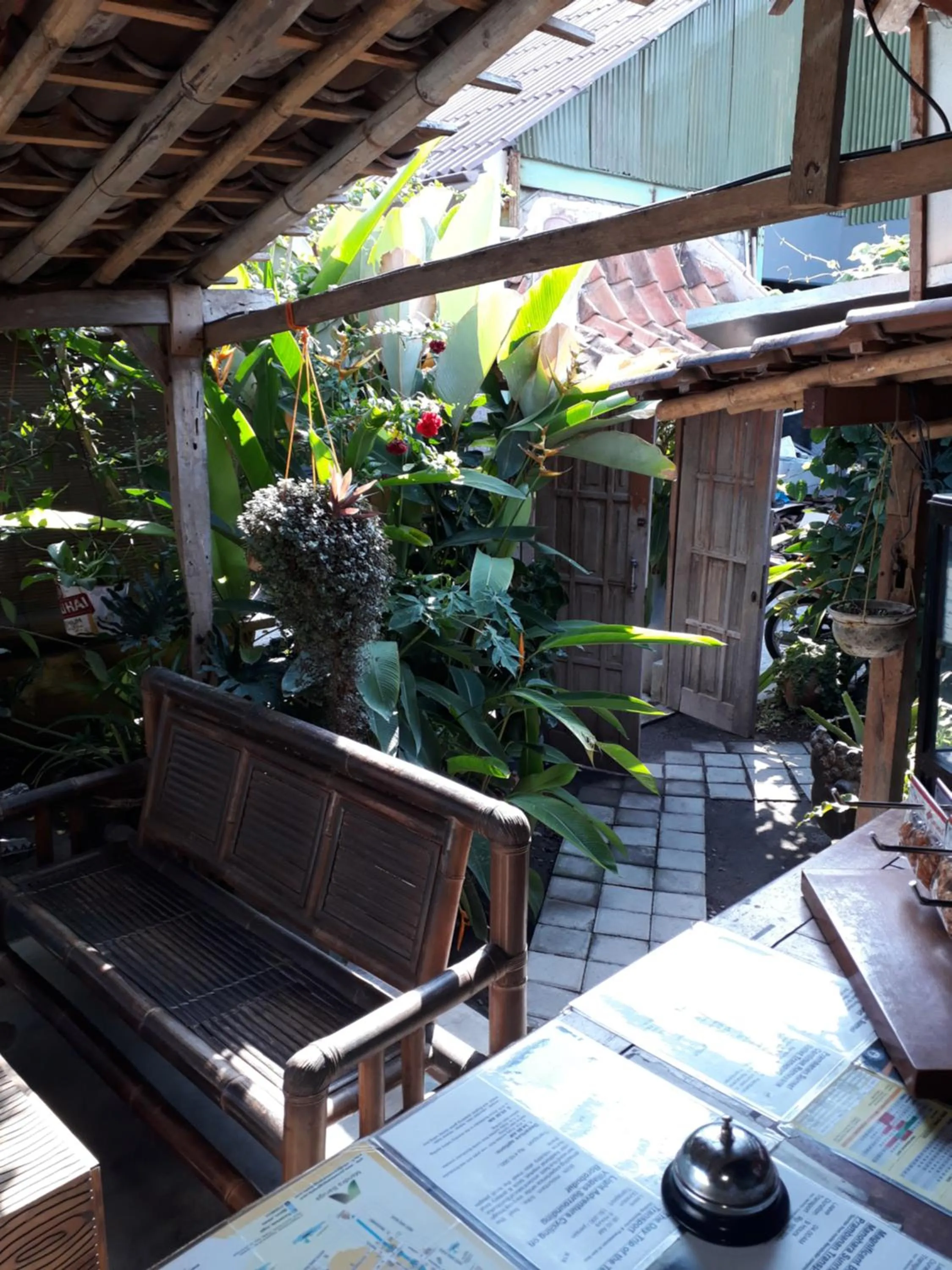 Patio in Arjuna Garden Homestay