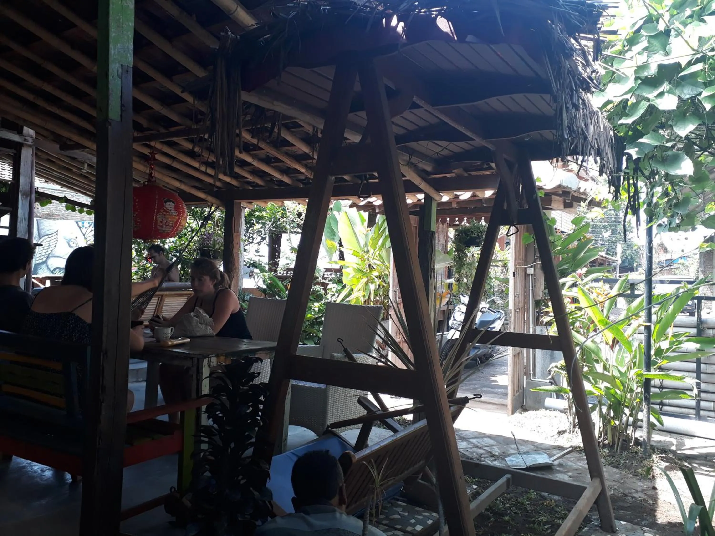 Patio in Arjuna Garden Homestay