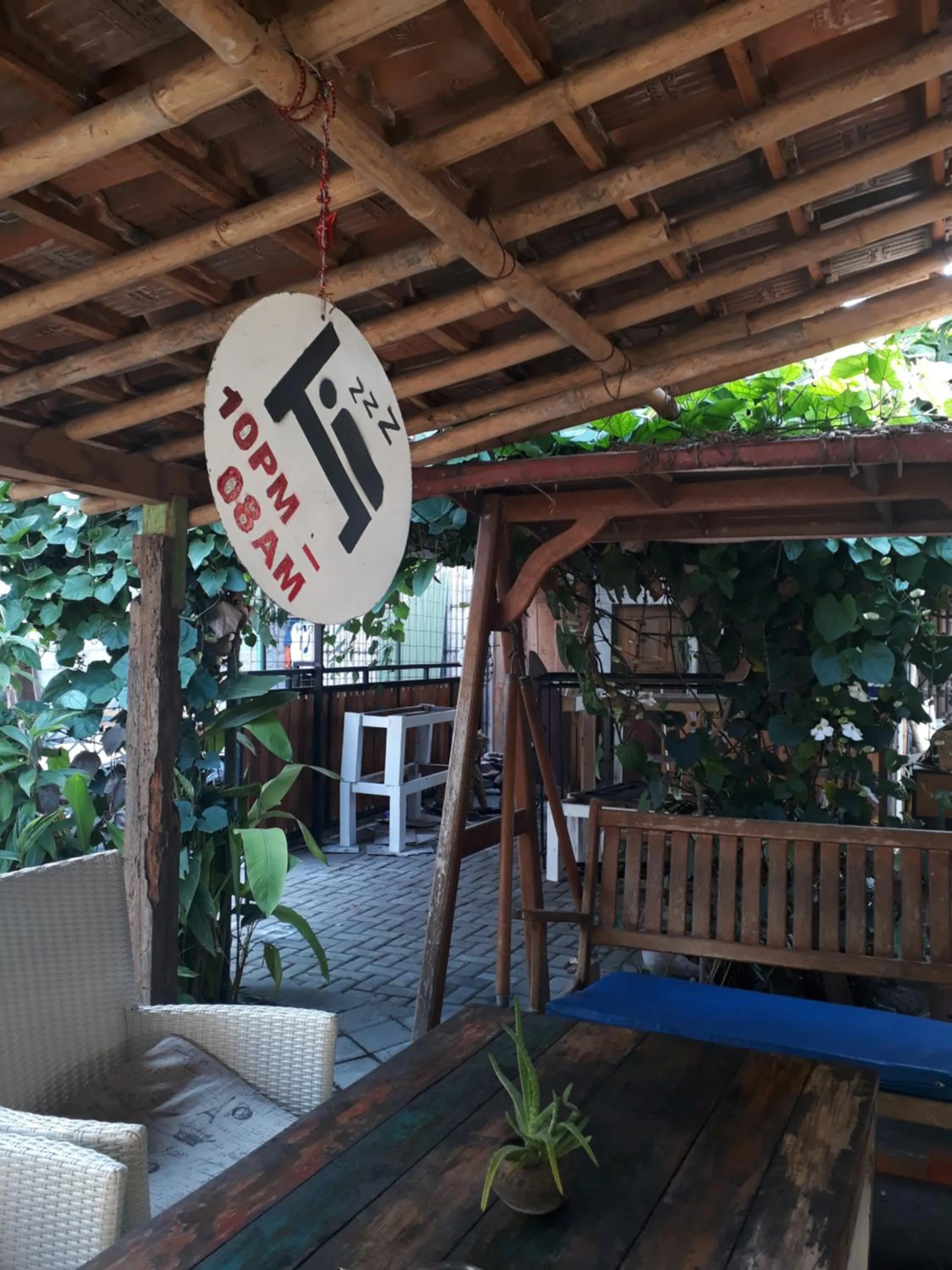 Patio in Arjuna Garden Homestay