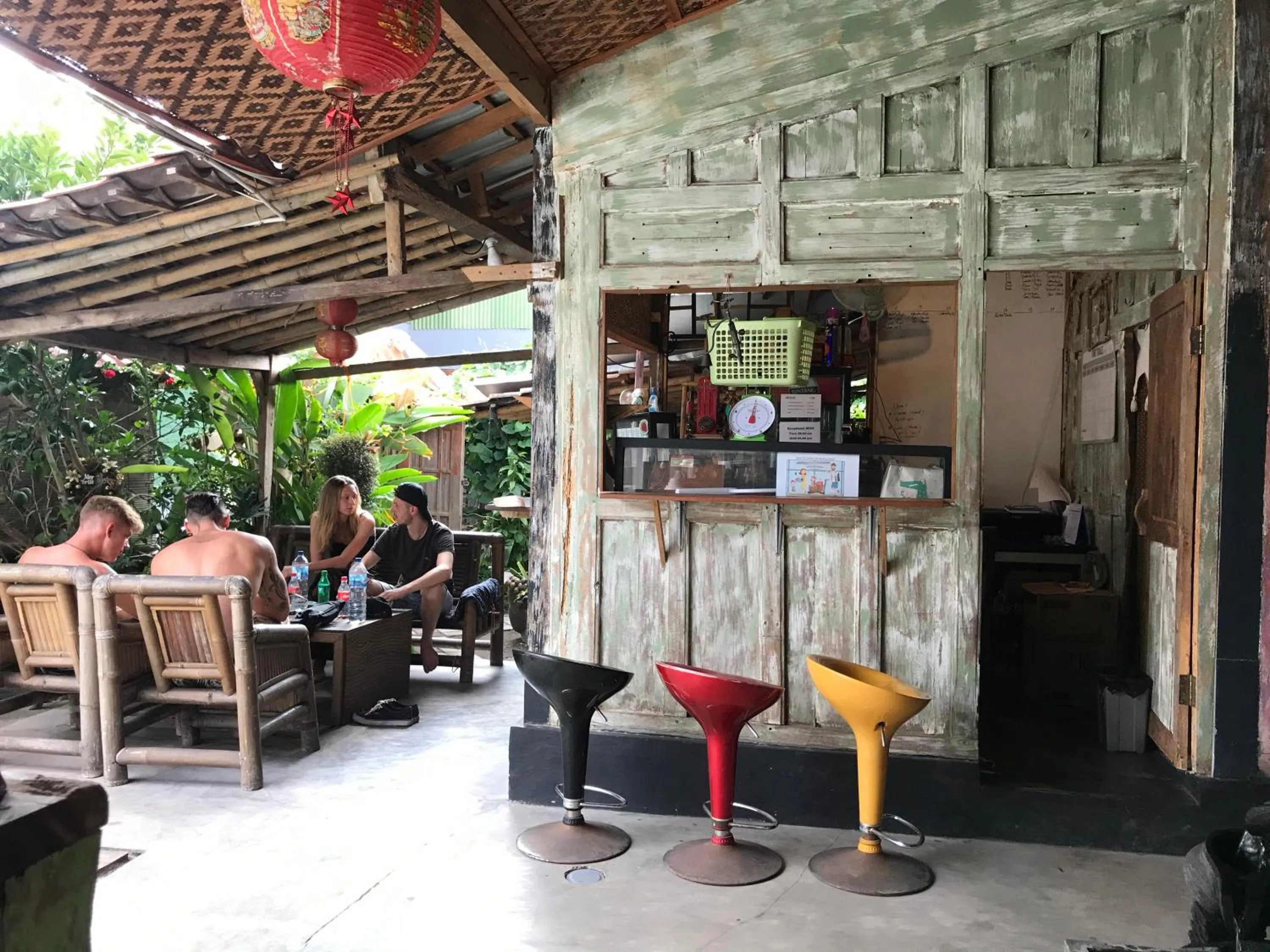 group of guests in Arjuna Garden Homestay