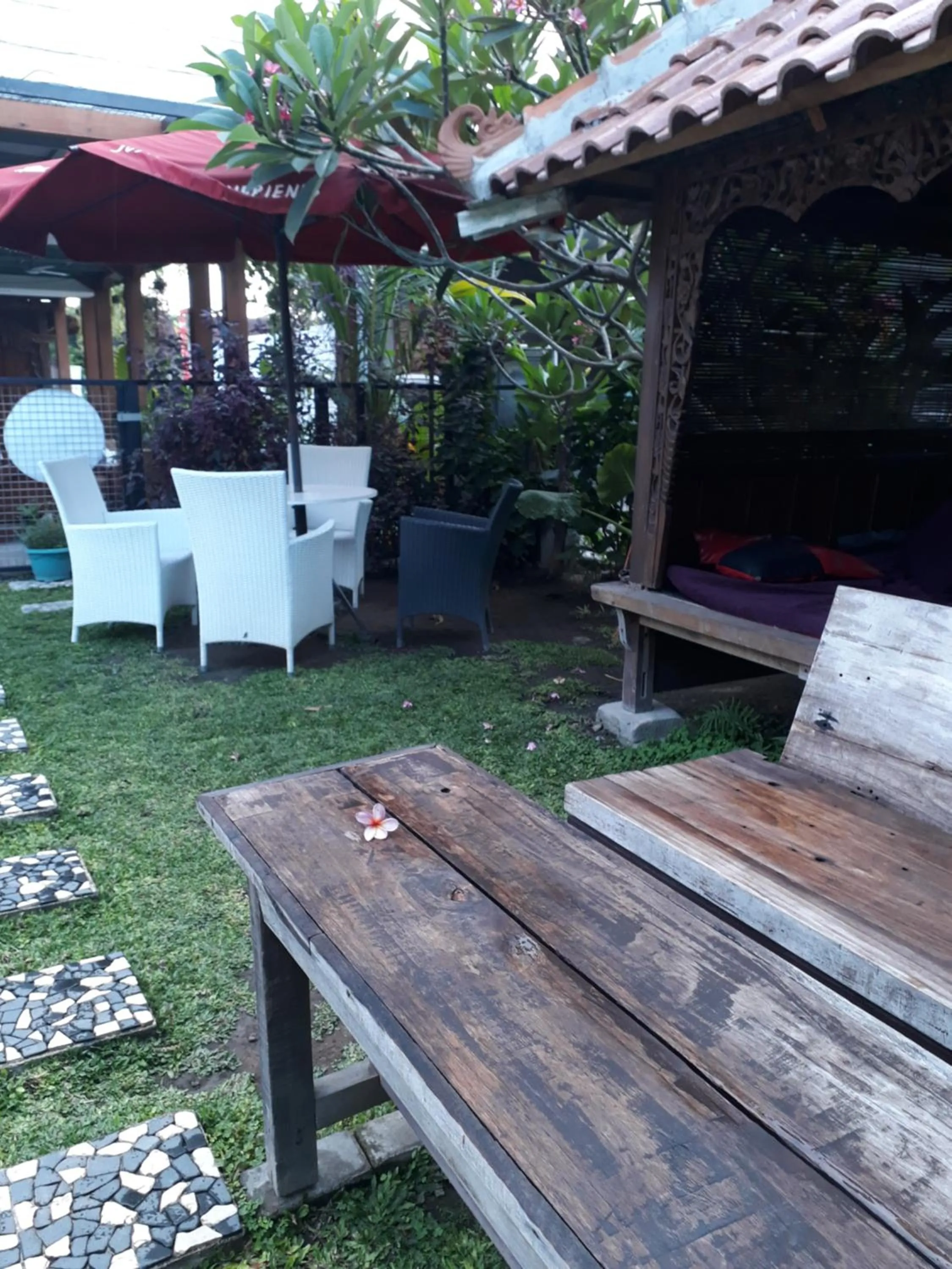 Patio in Arjuna Garden Homestay