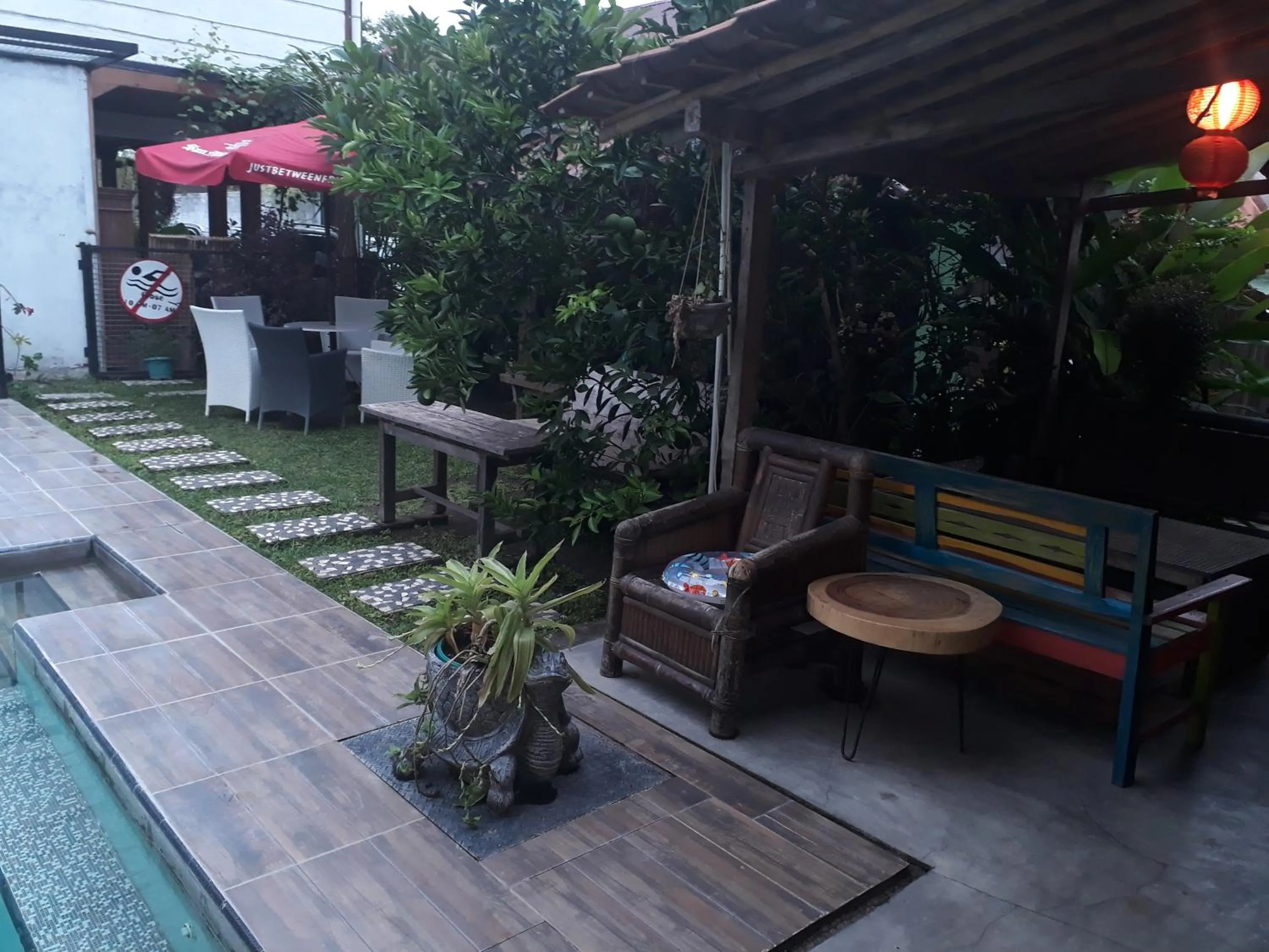 Patio in Arjuna Garden Homestay