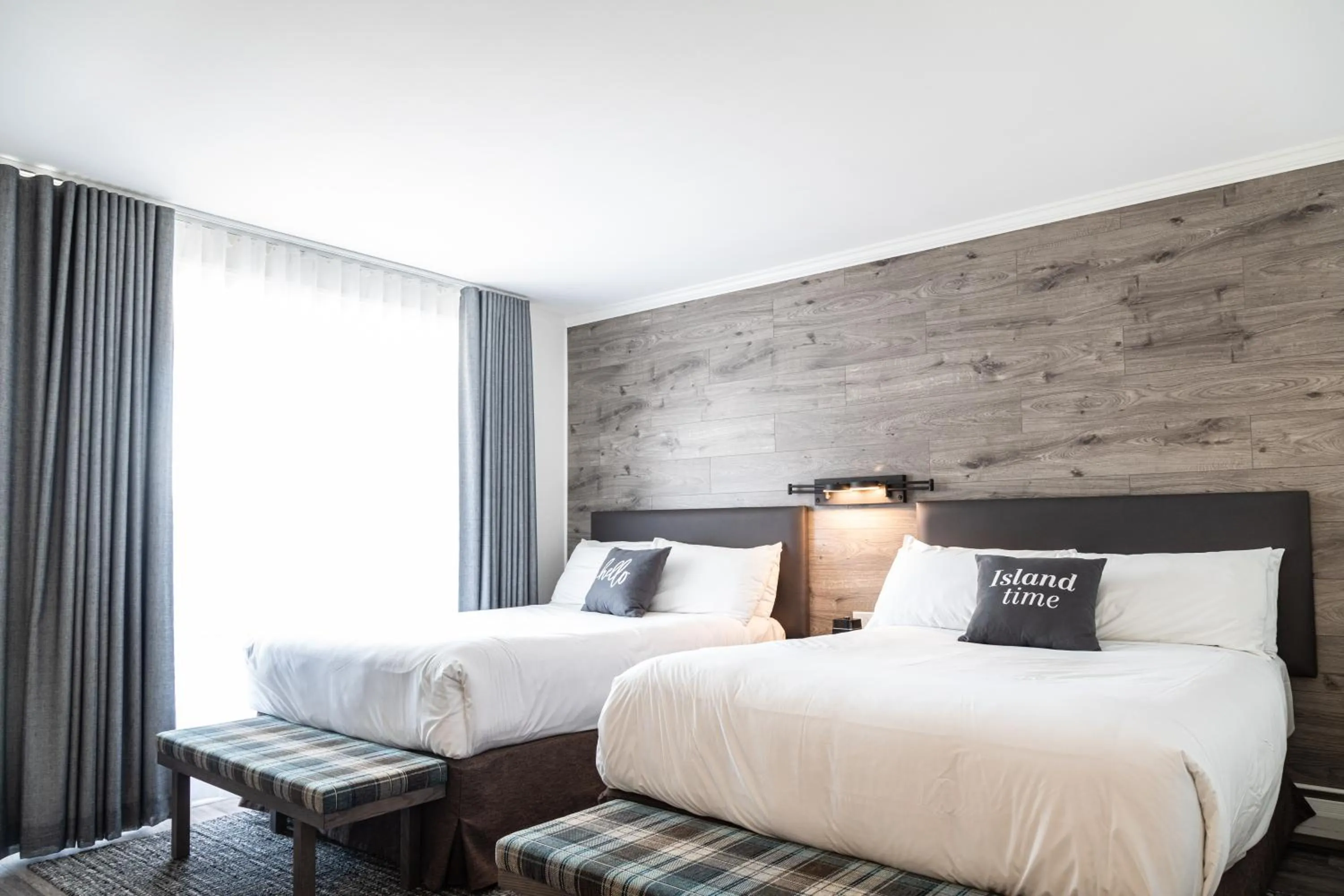 Bed in The Hotel on Pownal