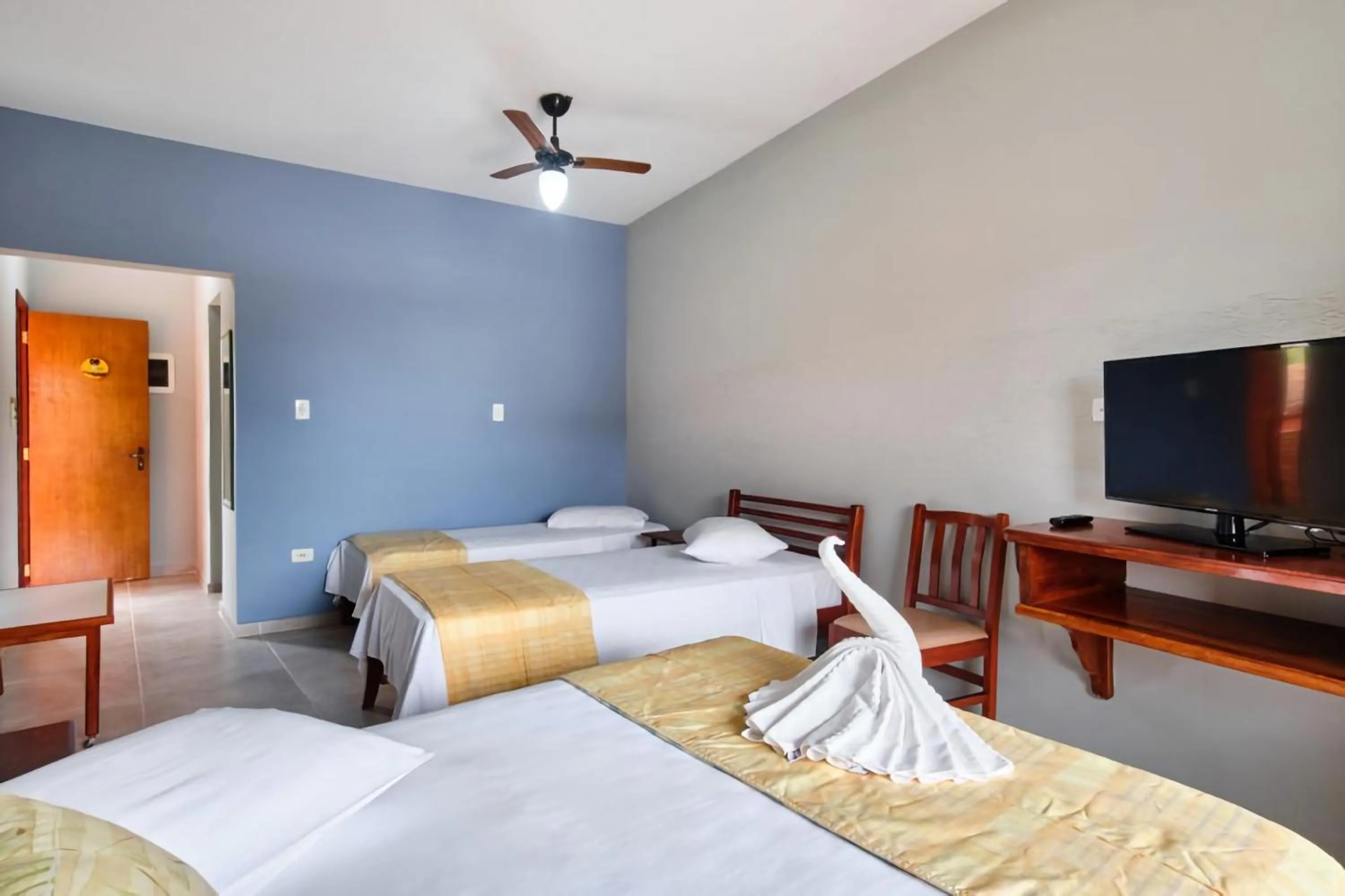 Bed in Pousada Mar Azul