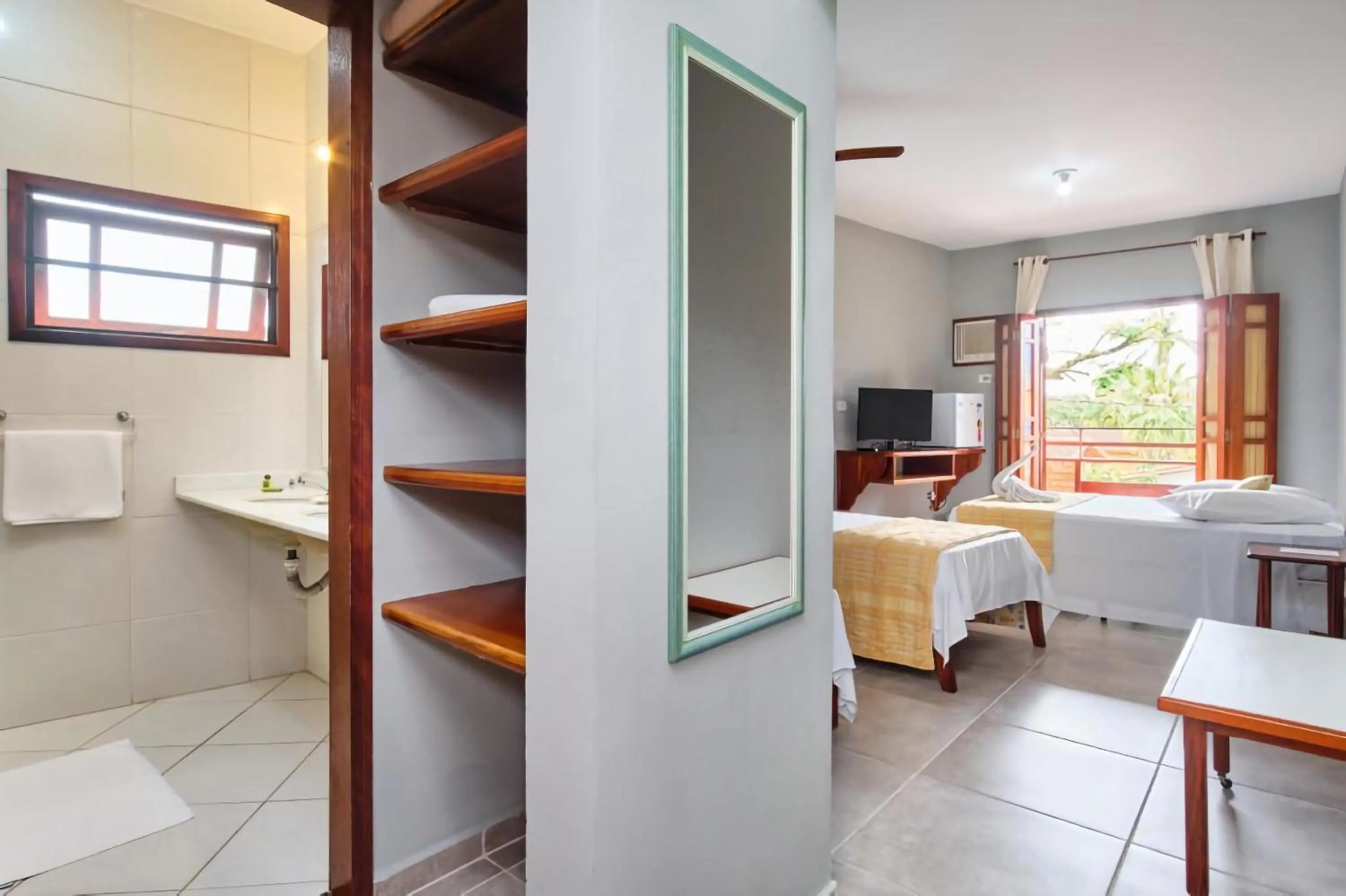 Bed in Pousada Mar Azul