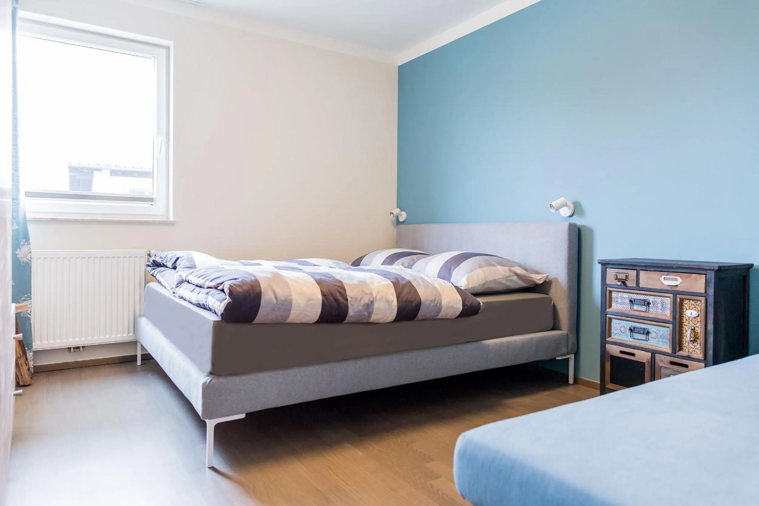 Bedroom, Bed in HOMEBOUND APARTMENTS Salzburg City II - contactless check-in