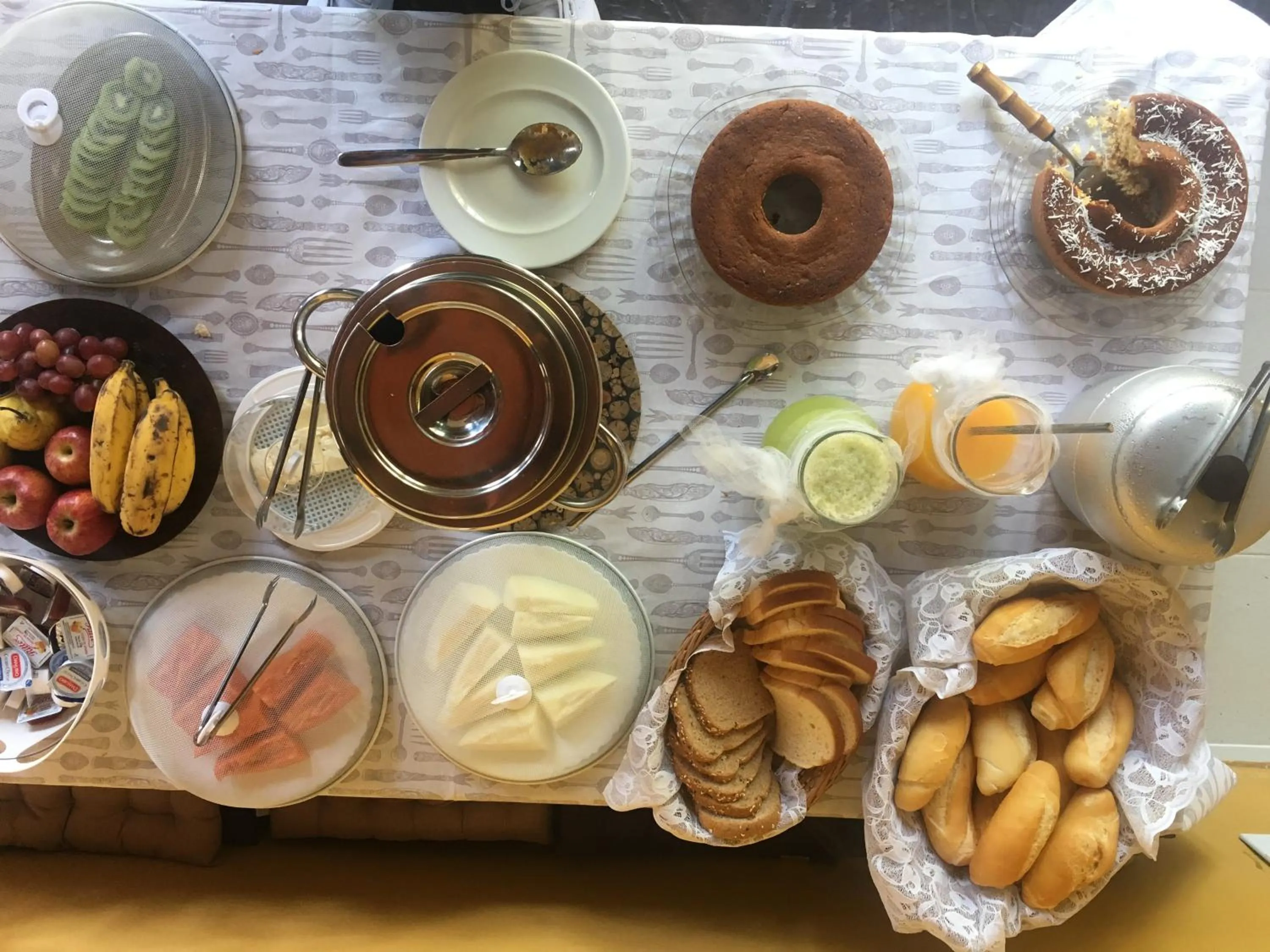 Food close-up in Aquarius Osteria