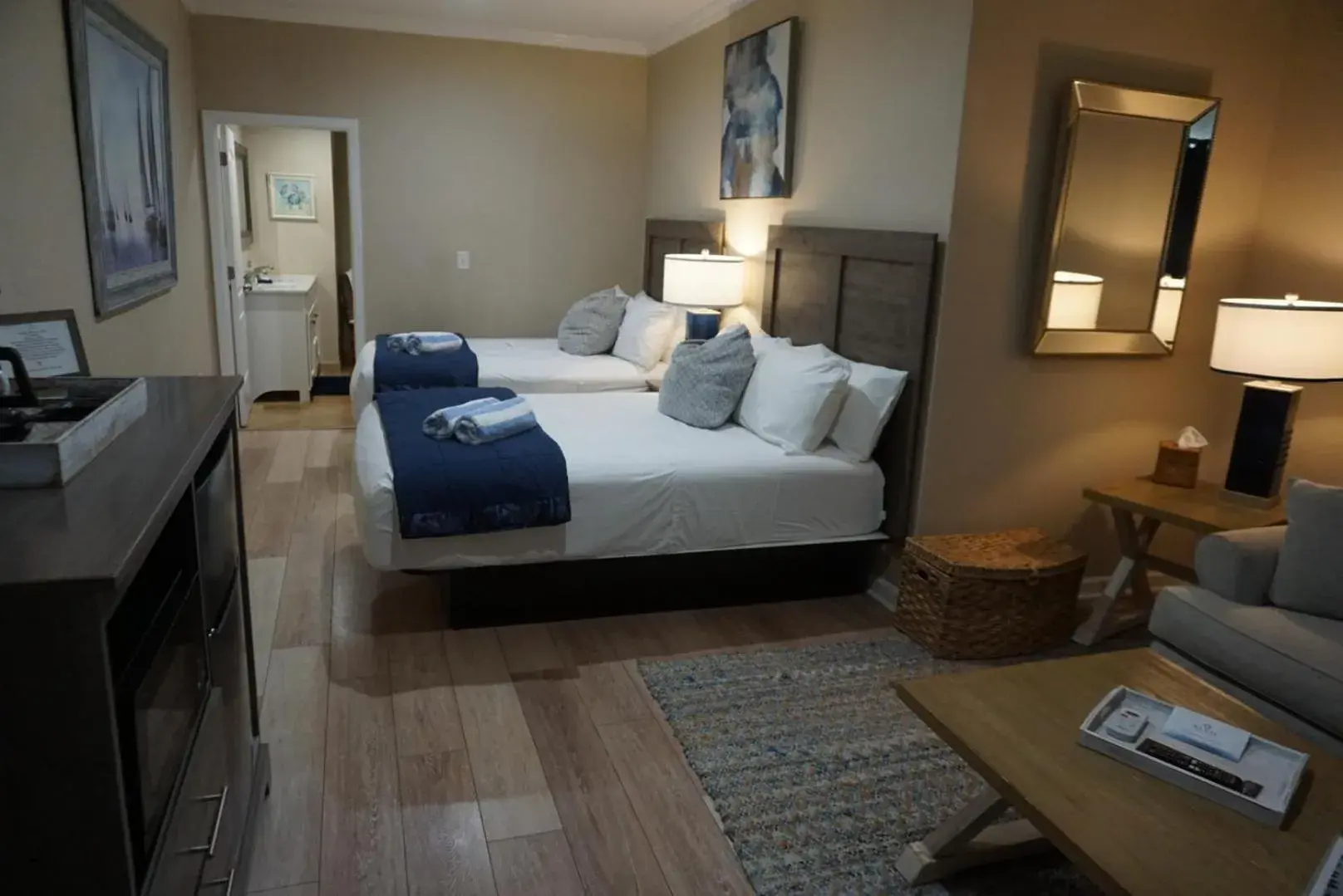 Deluxe Double Room with Sea View in Bleu Beach Resort Deluxe Double Room with Sea View in Bleu Beach Resort