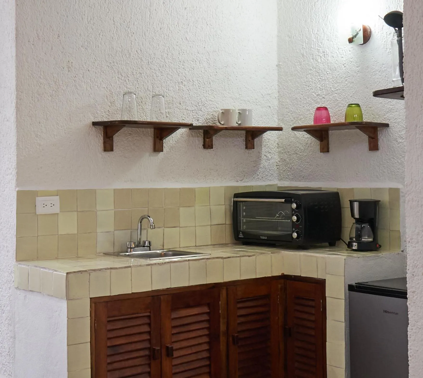 Kitchen or kitchenette in Maison Tulum