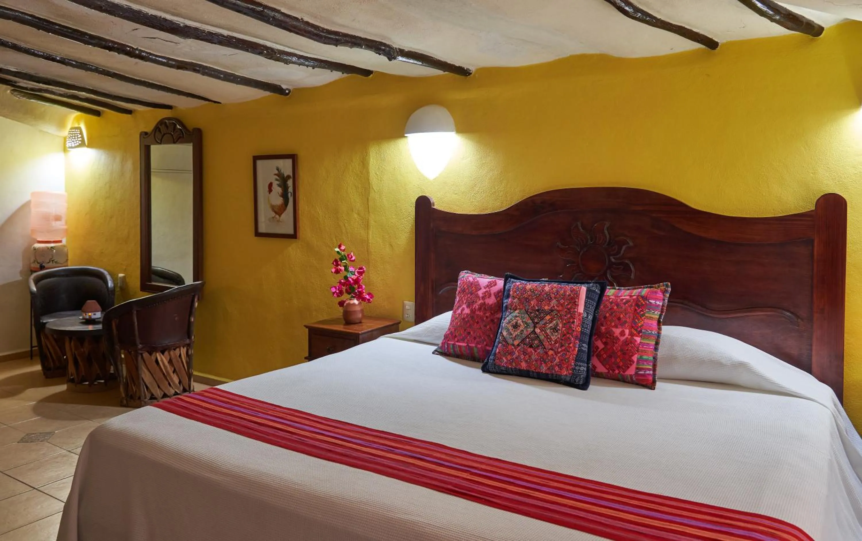 Bedroom, Bed in Maison Tulum