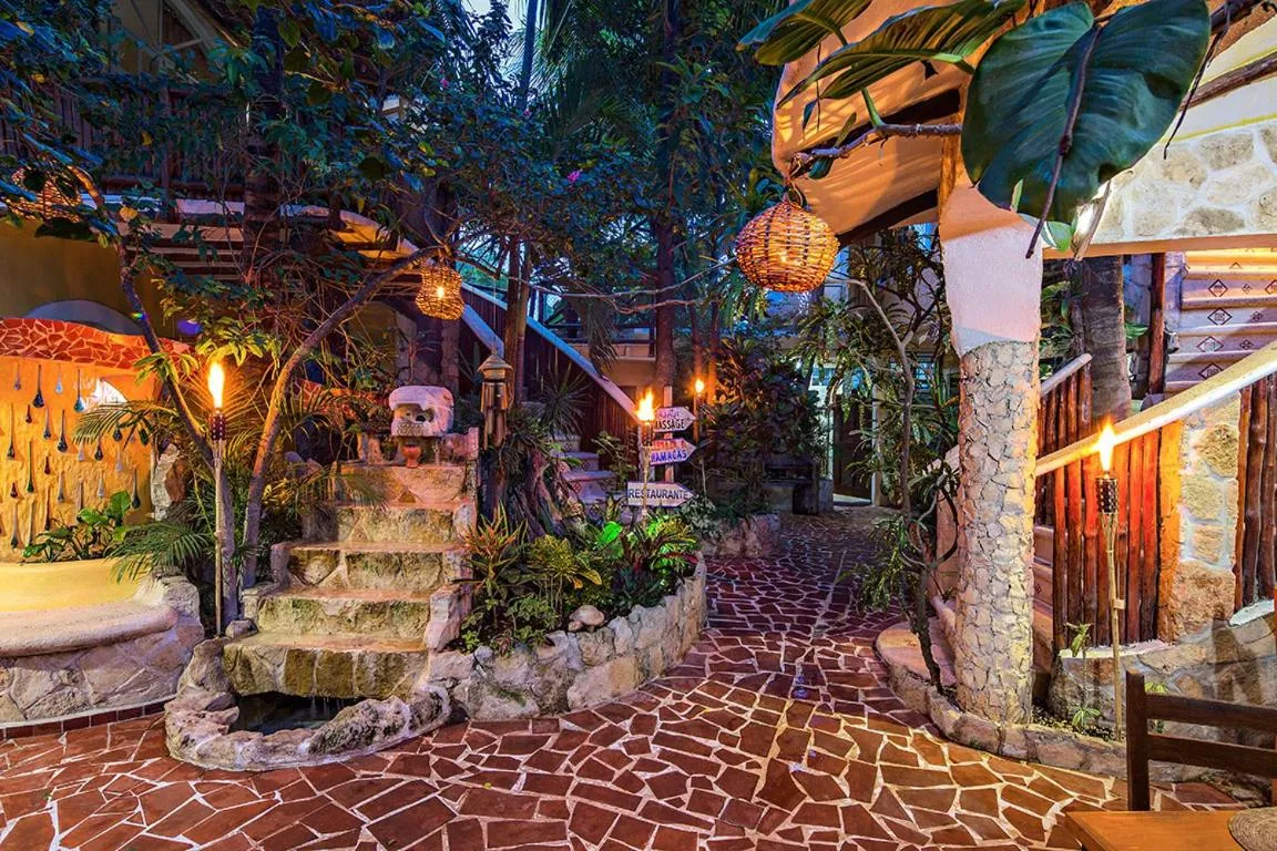 Decorative detail in Maison Tulum