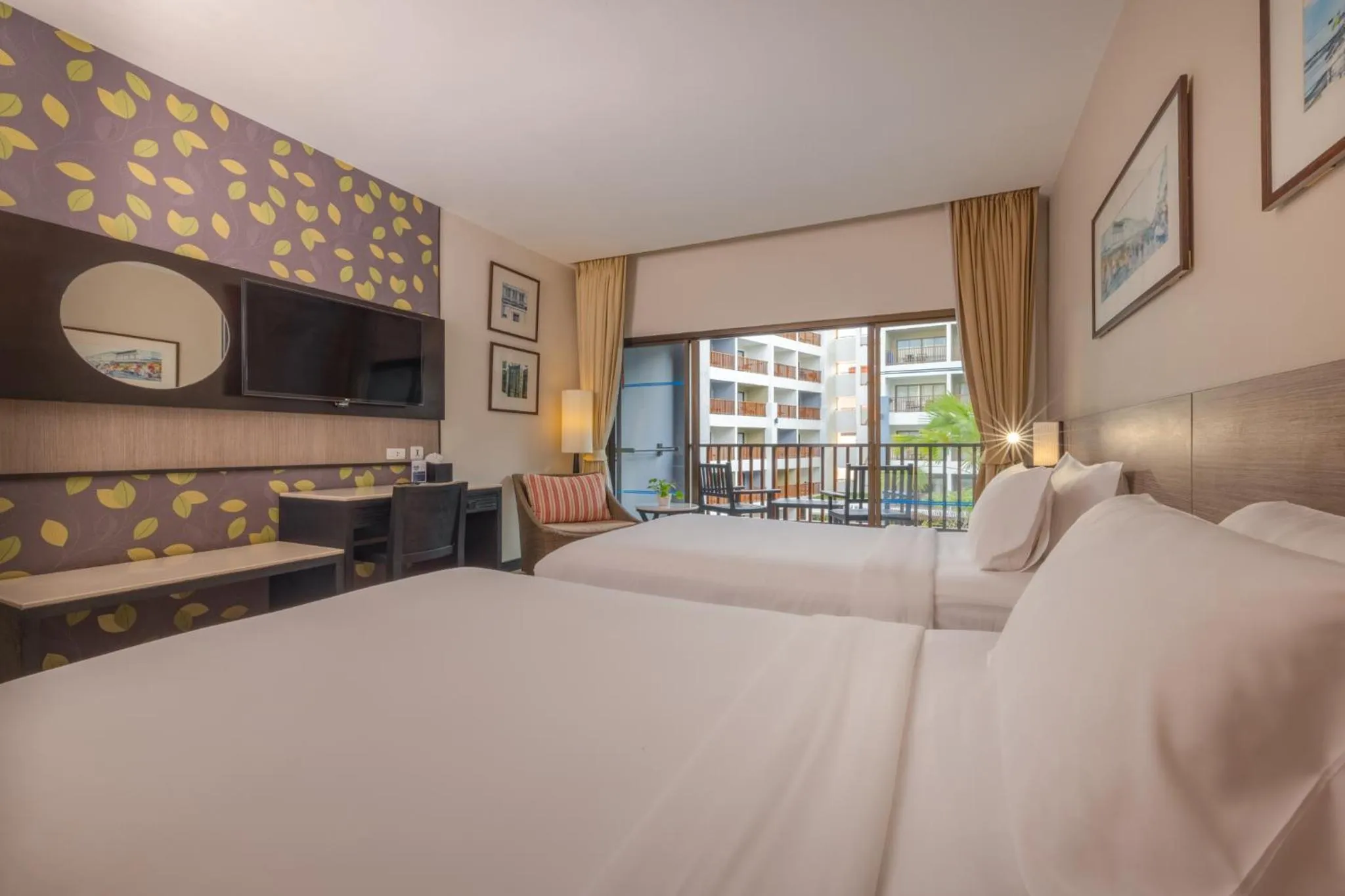 Bed in Deevana Plaza Phuket - SHA Extra Plus