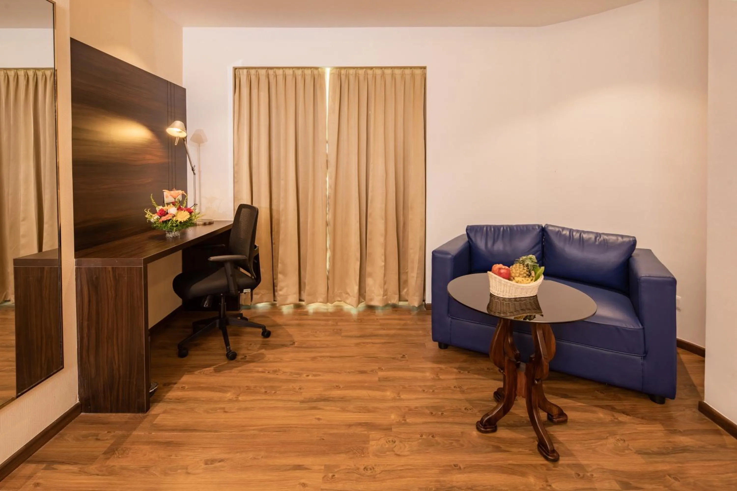 Seating area in Goldfinch Hotel Bangalore